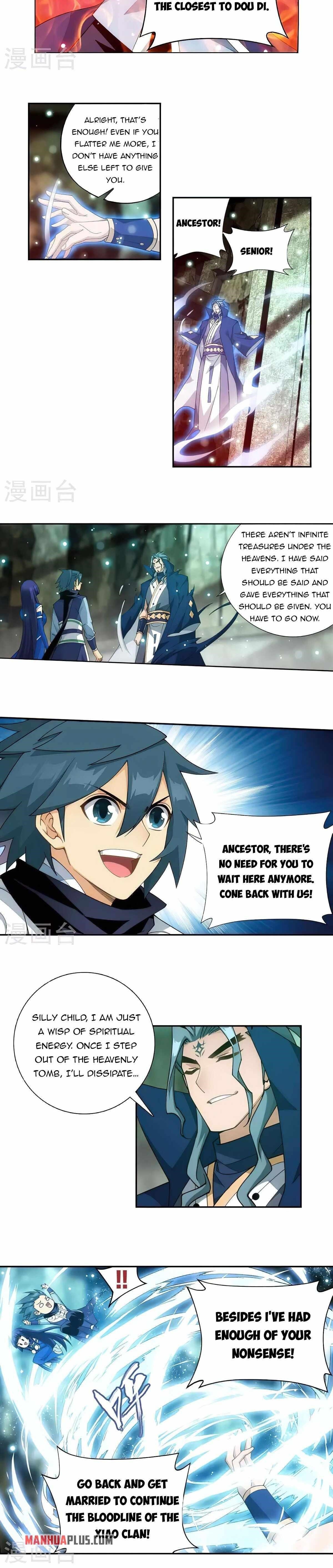 BATTLE THROUGH THE HEAVENS Chapter 355 - Page 3 in English