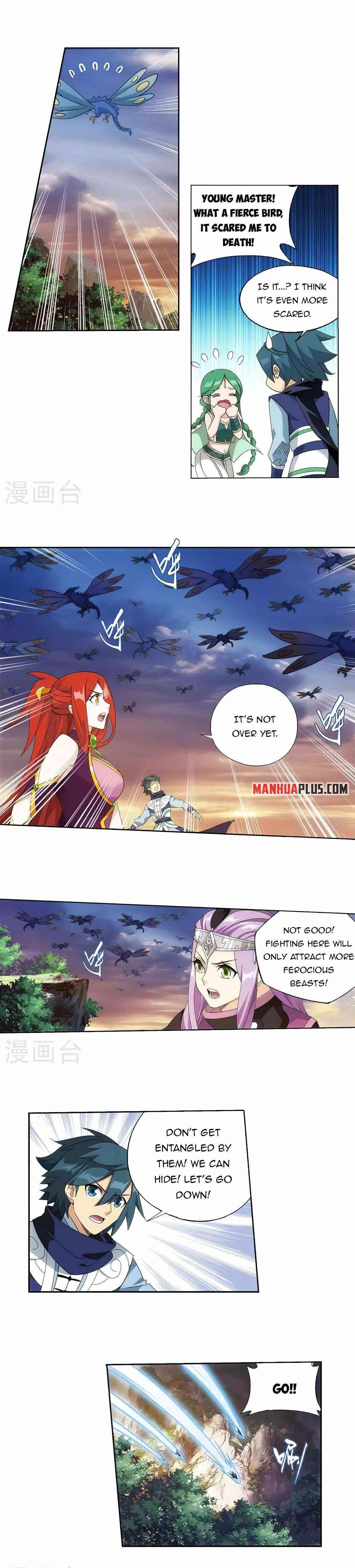 BATTLE THROUGH THE HEAVENS Chapter 366 - Page 4 in English