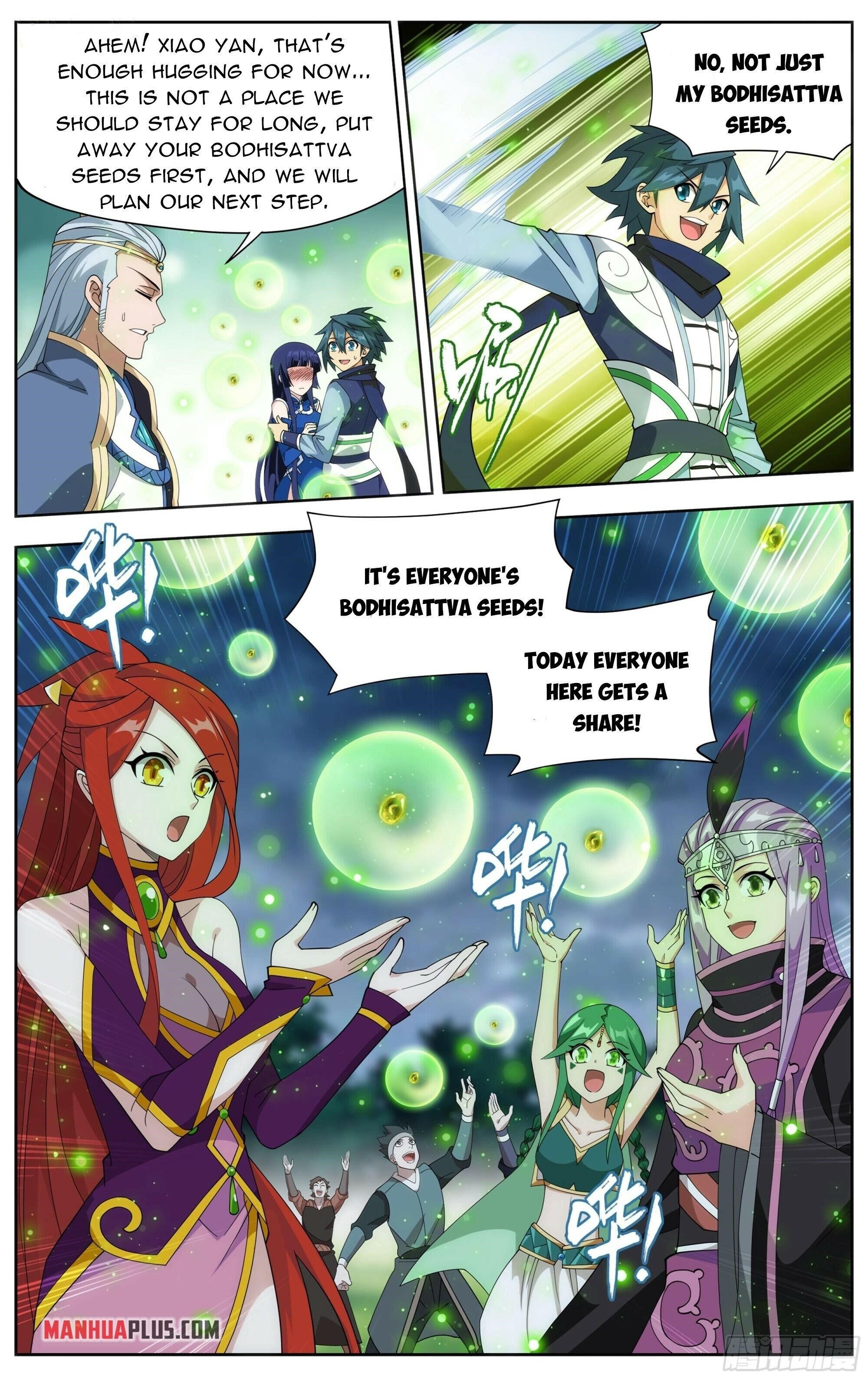 BATTLE THROUGH THE HEAVENS Chapter 375 - Page 3 in English