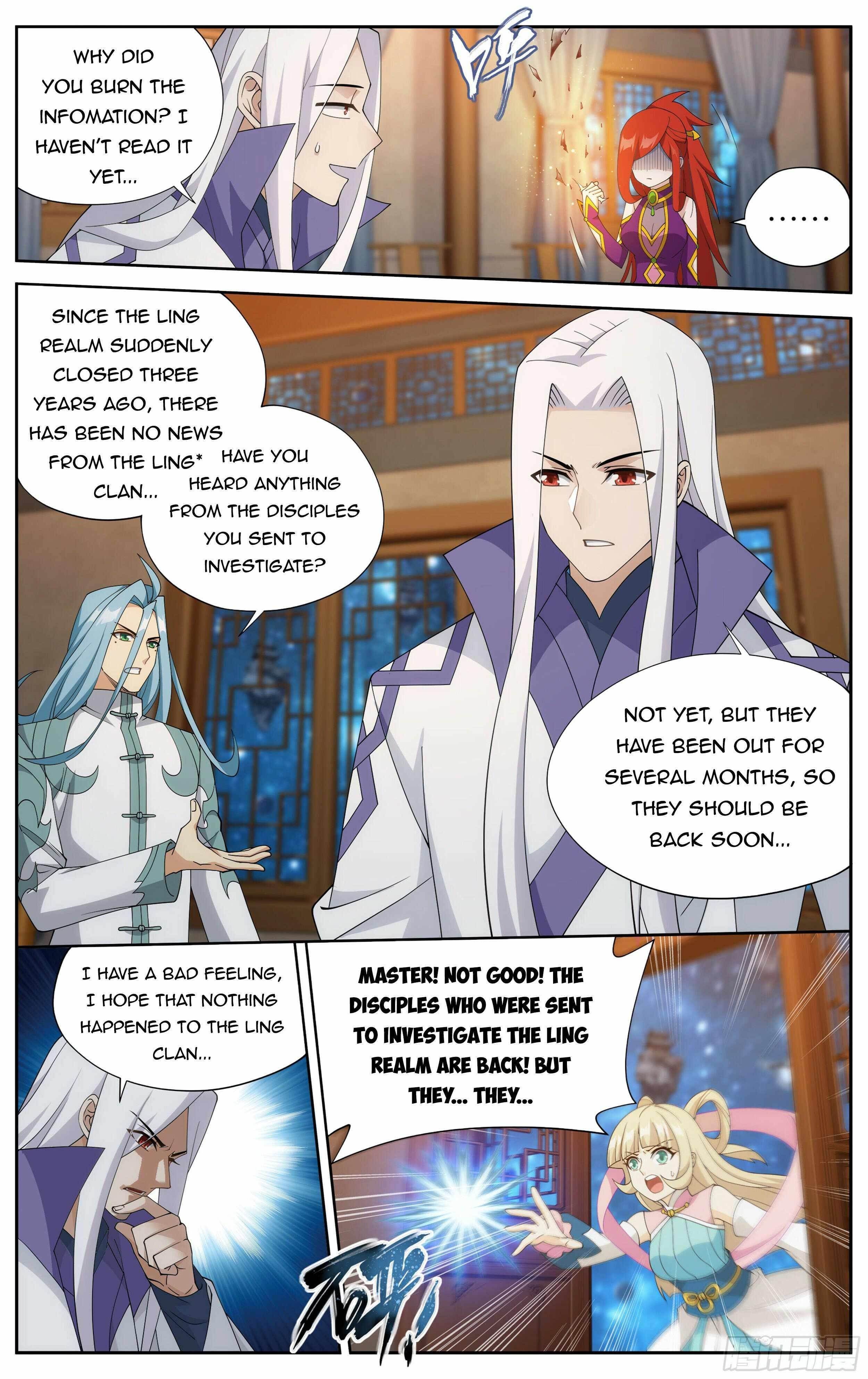 BATTLE THROUGH THE HEAVENS Chapter 378 - Page 3 in English