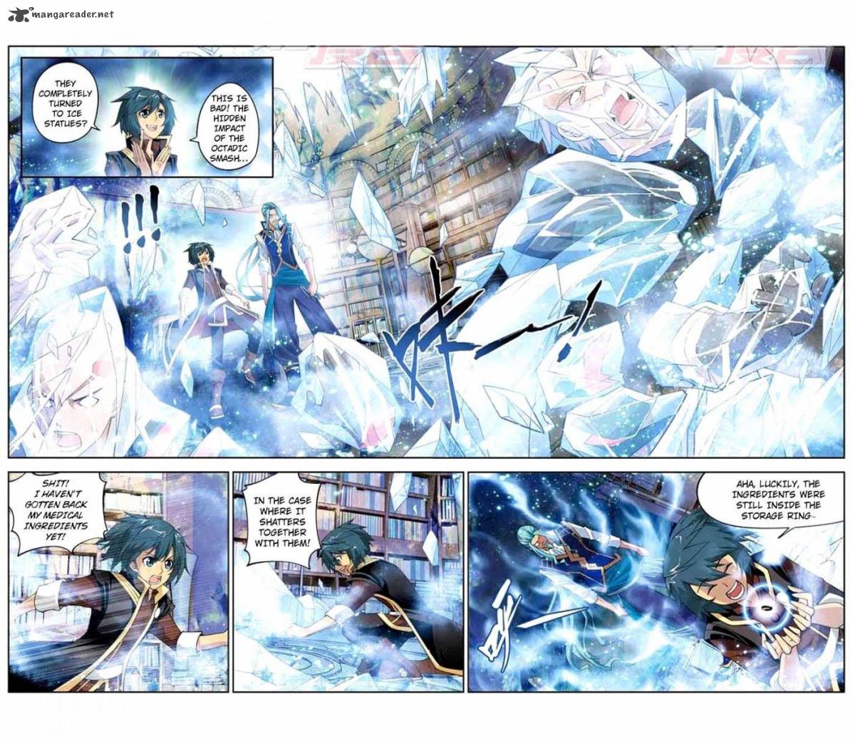 BATTLE THROUGH THE HEAVENS Chapter 38 - Page 22 in English