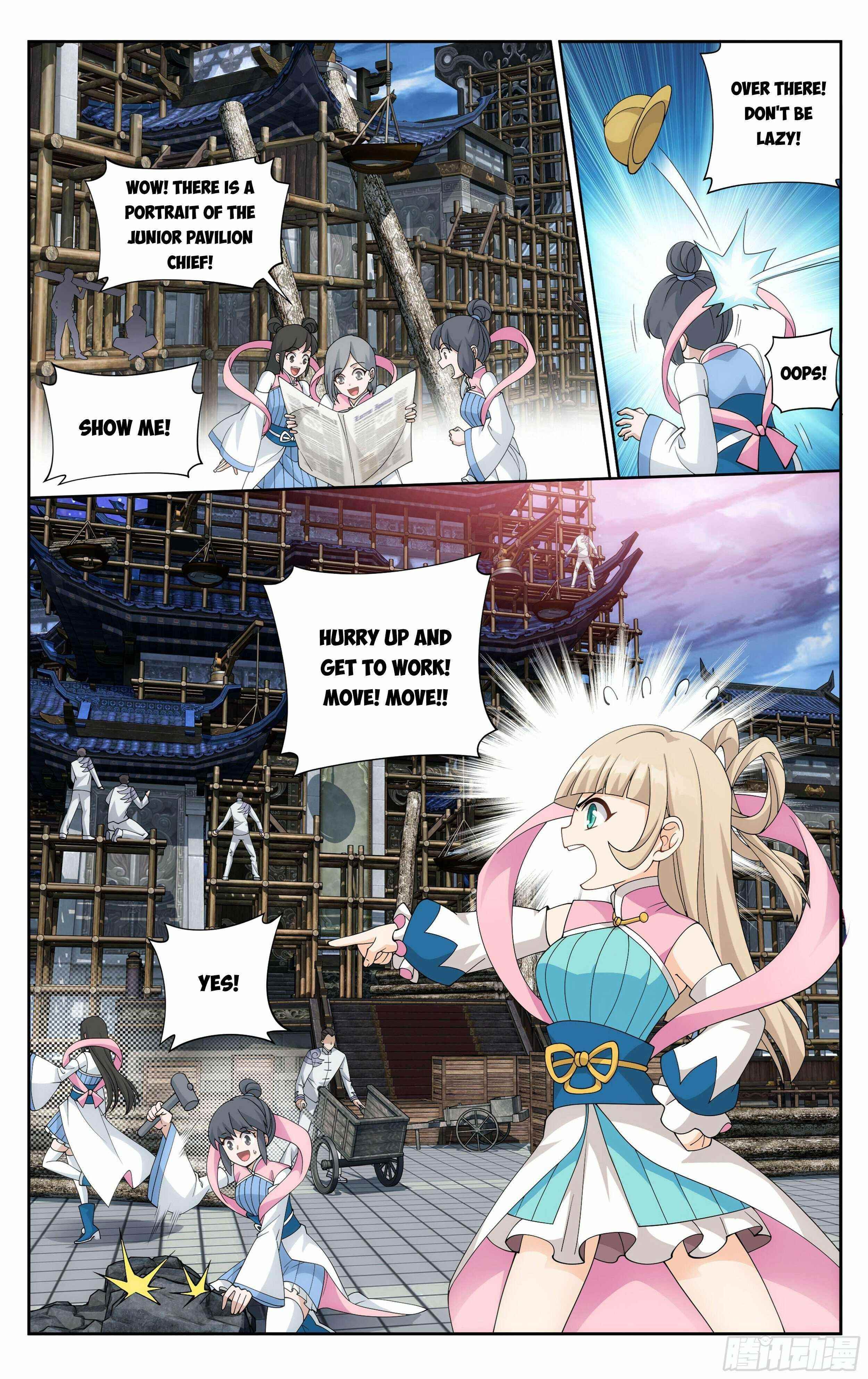 BATTLE THROUGH THE HEAVENS Chapter 381 - Page 3 in English