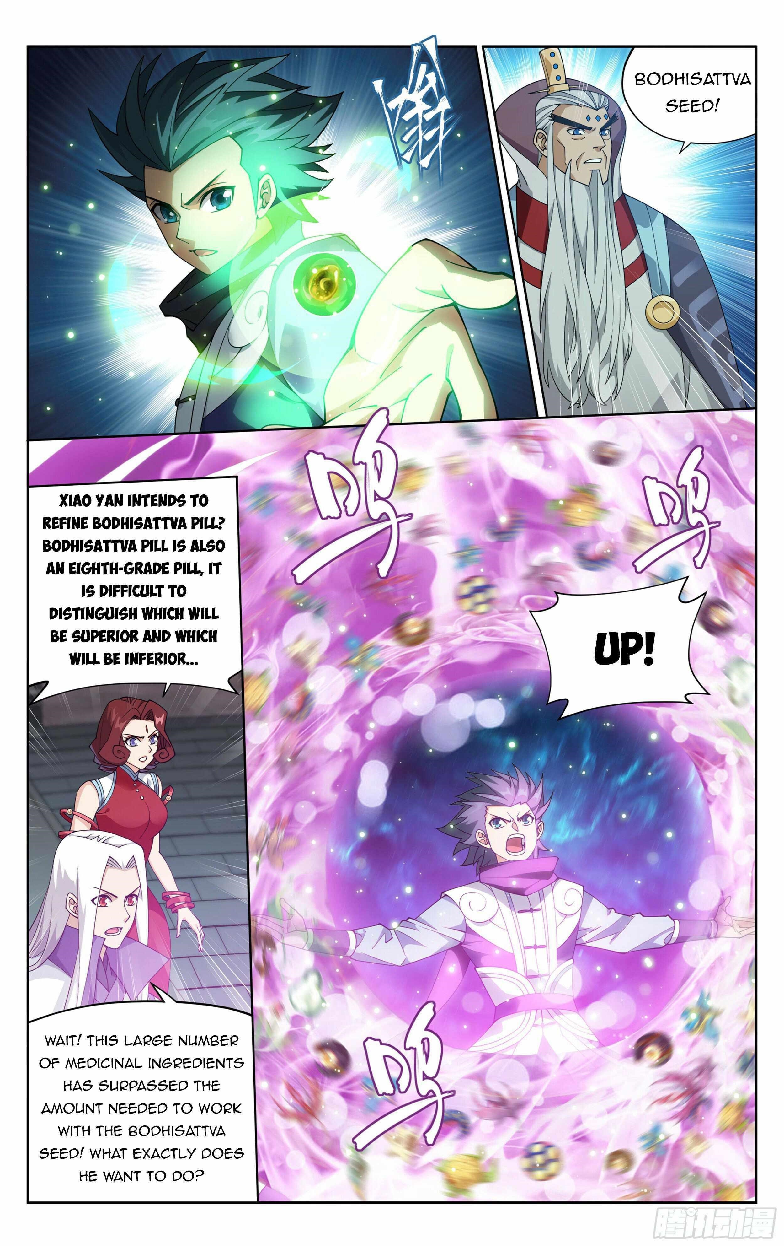 BATTLE THROUGH THE HEAVENS Chapter 383 - Page 6 in English