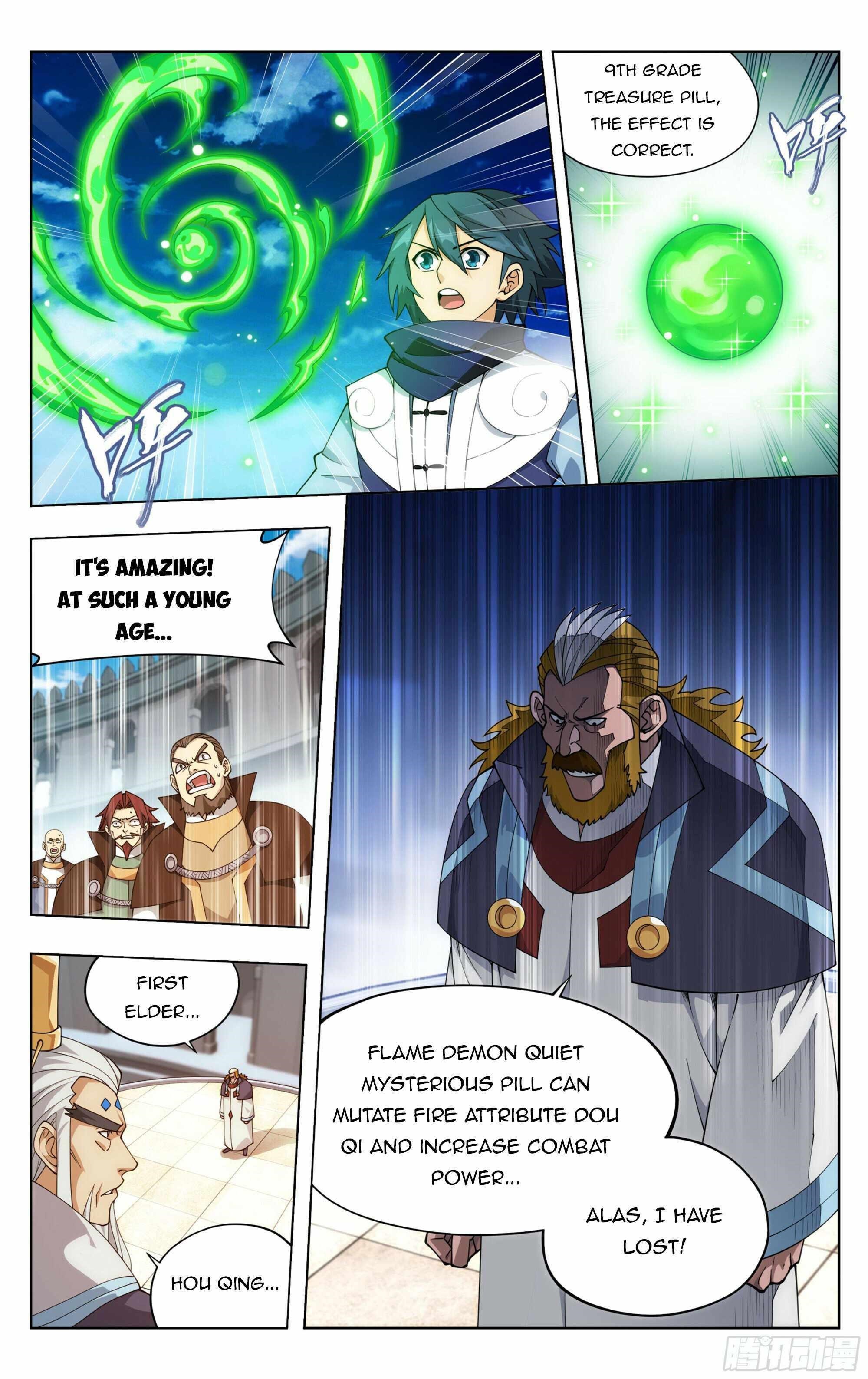 BATTLE THROUGH THE HEAVENS Chapter 384 - Page 9 in English