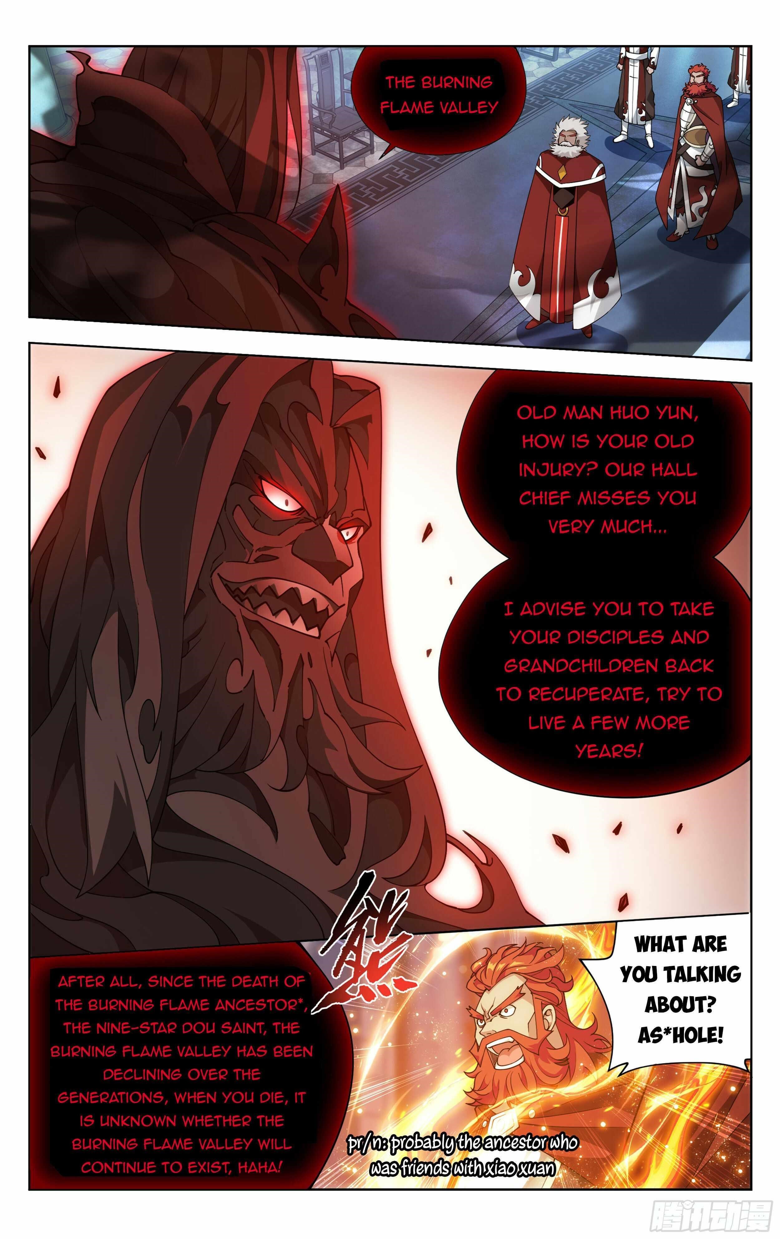 BATTLE THROUGH THE HEAVENS Chapter 385 - Page 14 in English