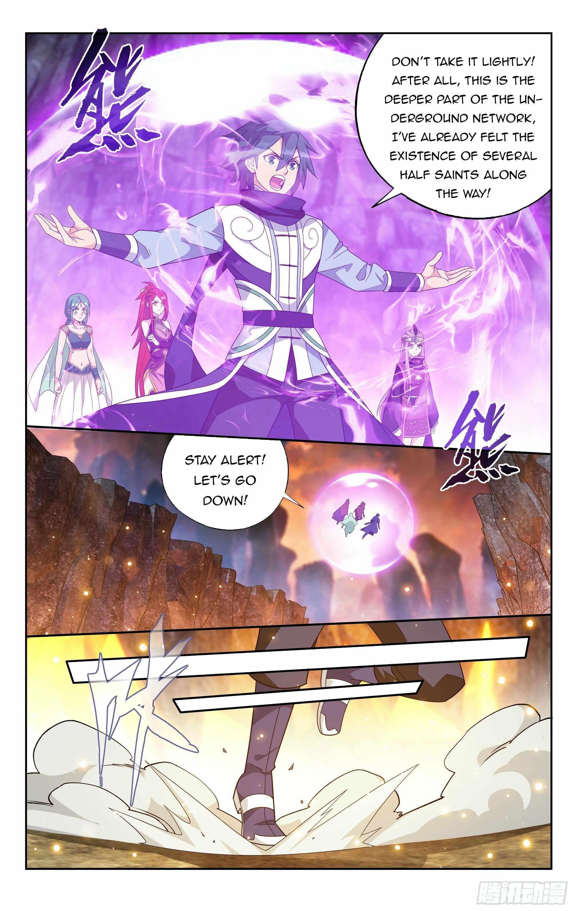 BATTLE THROUGH THE HEAVENS Chapter 387 - Page 18 in English