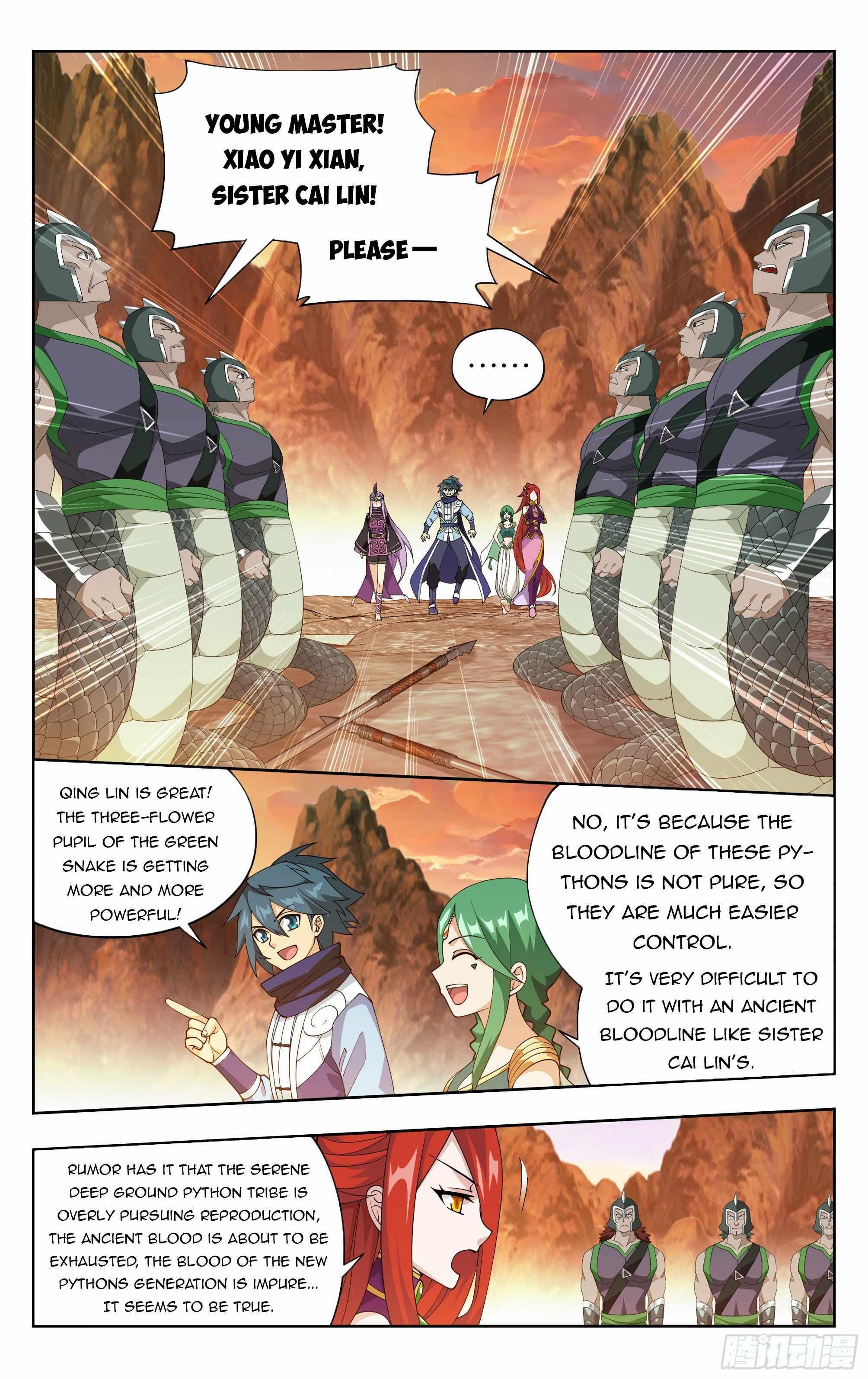 BATTLE THROUGH THE HEAVENS Chapter 387 - Page 7 in English