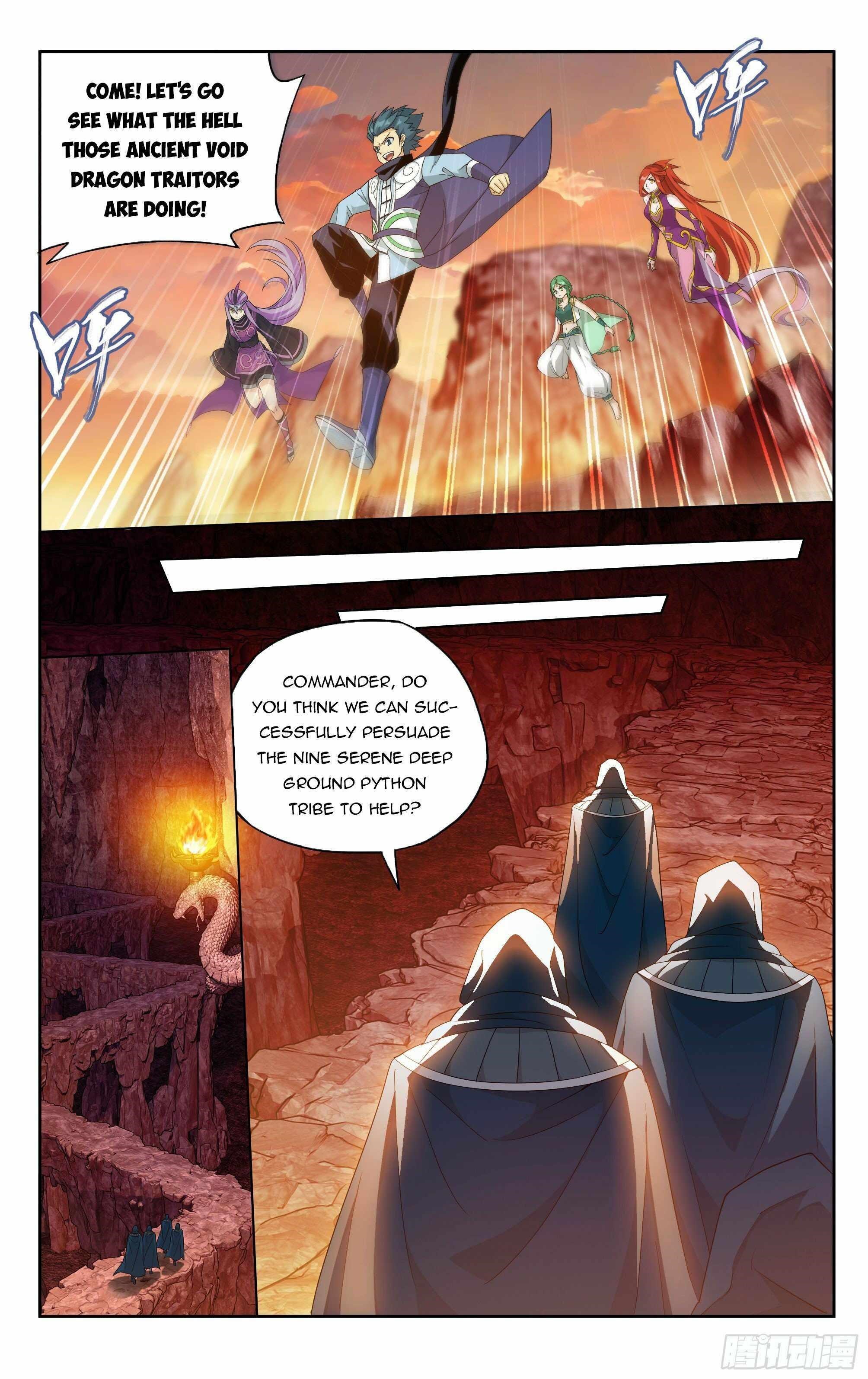 BATTLE THROUGH THE HEAVENS Chapter 387 - Page 8 in English