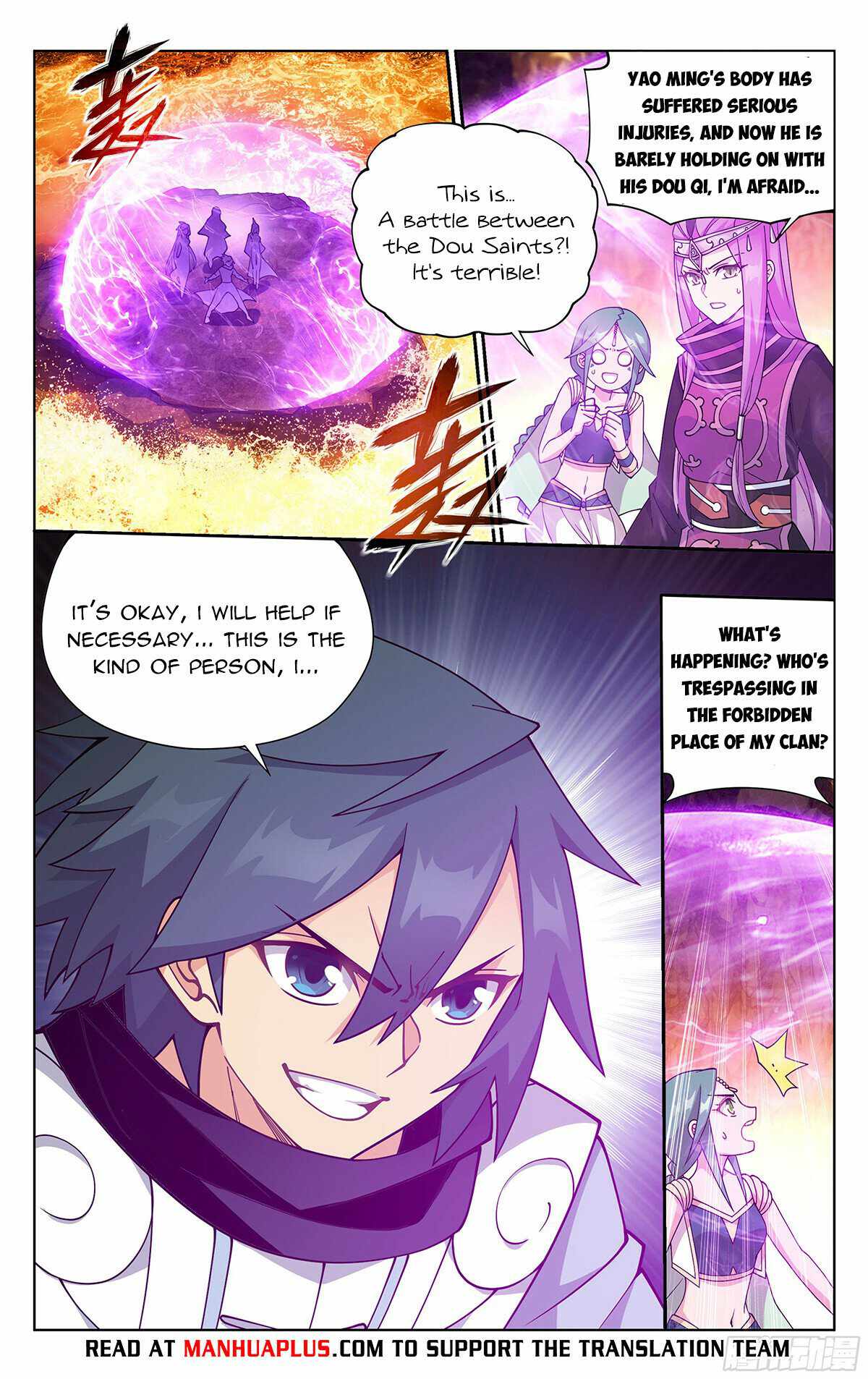BATTLE THROUGH THE HEAVENS Chapter 390 - Page 10 in English