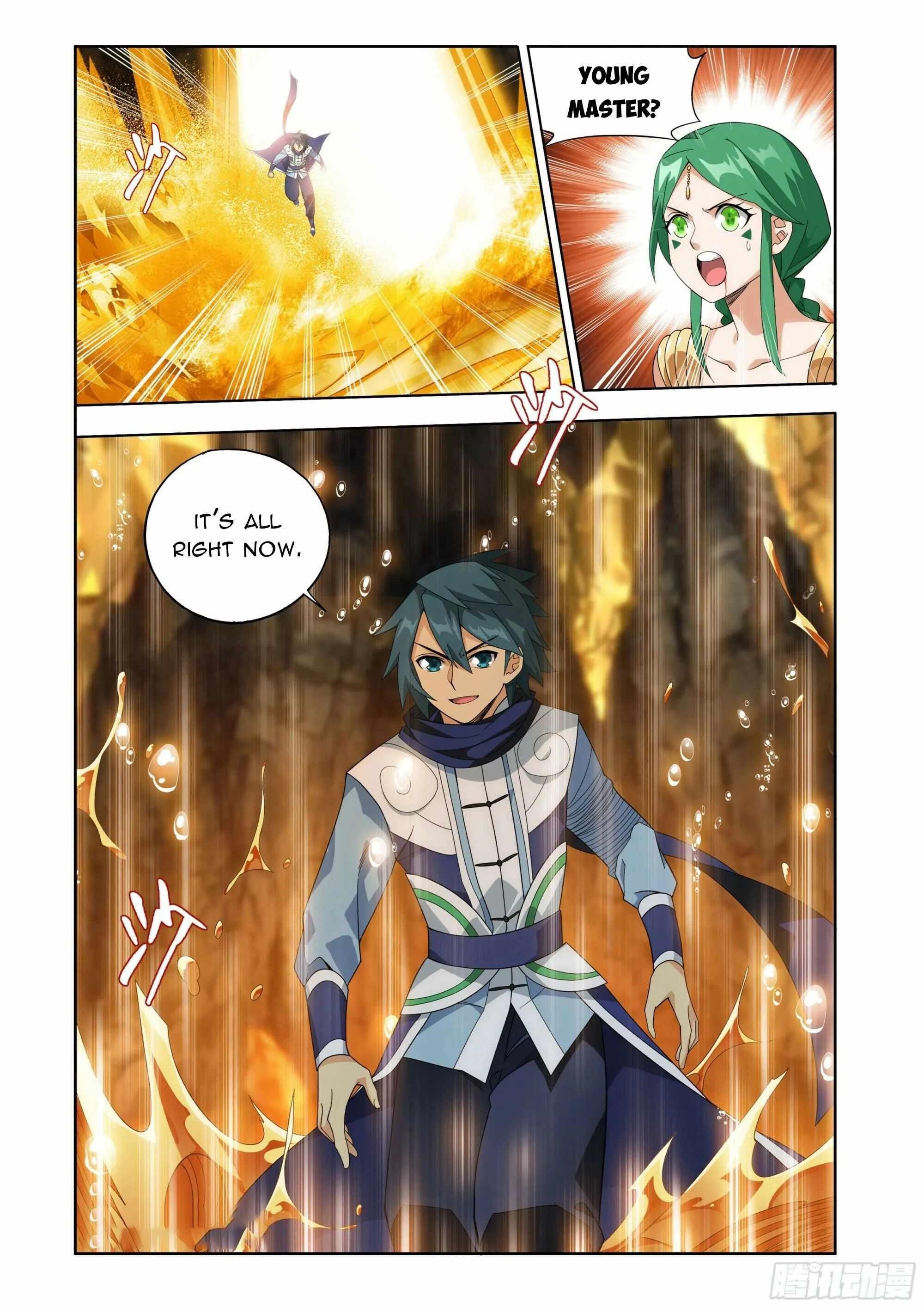 BATTLE THROUGH THE HEAVENS Chapter 394 - Page 12 in English