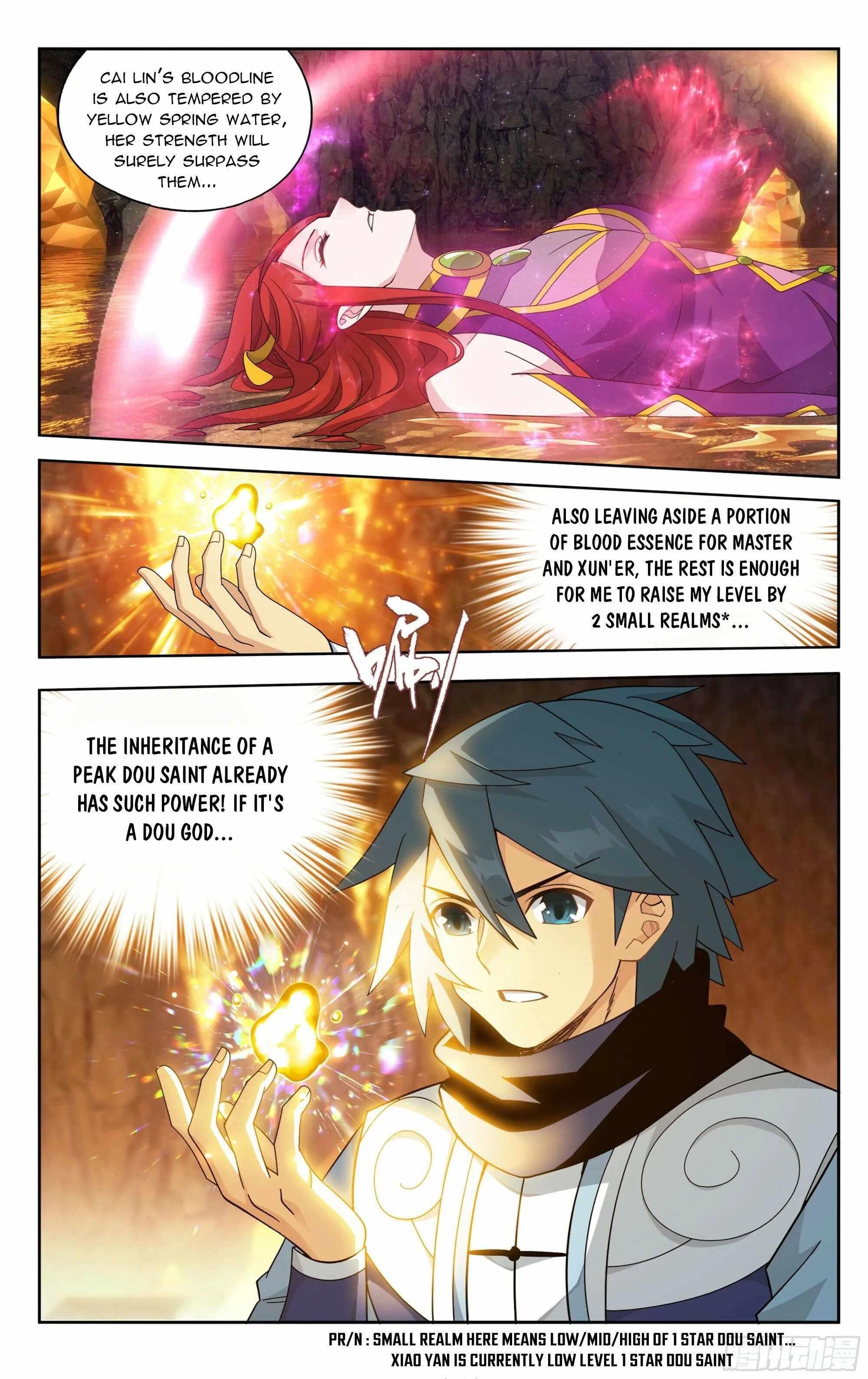 BATTLE THROUGH THE HEAVENS Chapter 394 - Page 18 in English