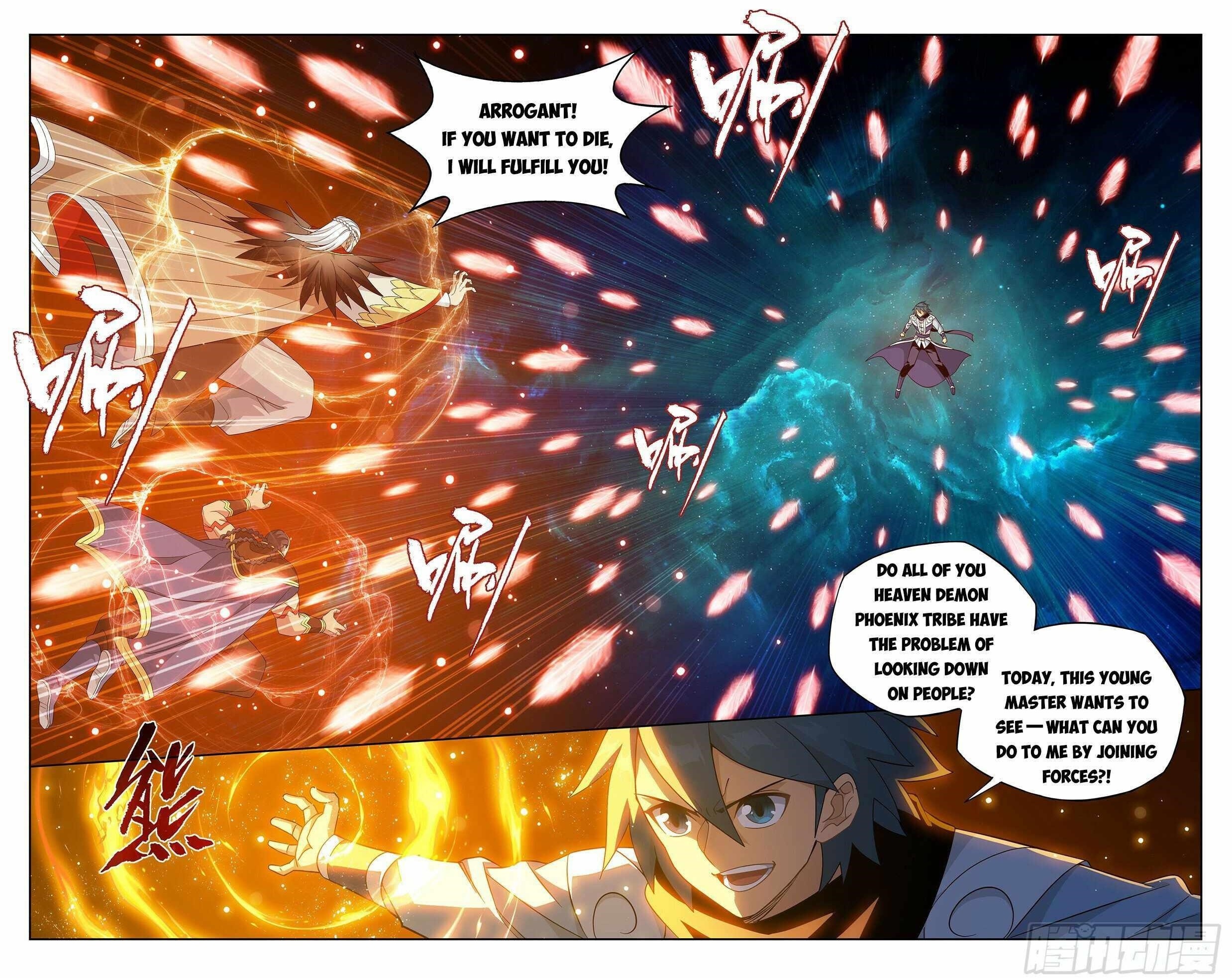 BATTLE THROUGH THE HEAVENS Chapter 395 - Page 22 in English
