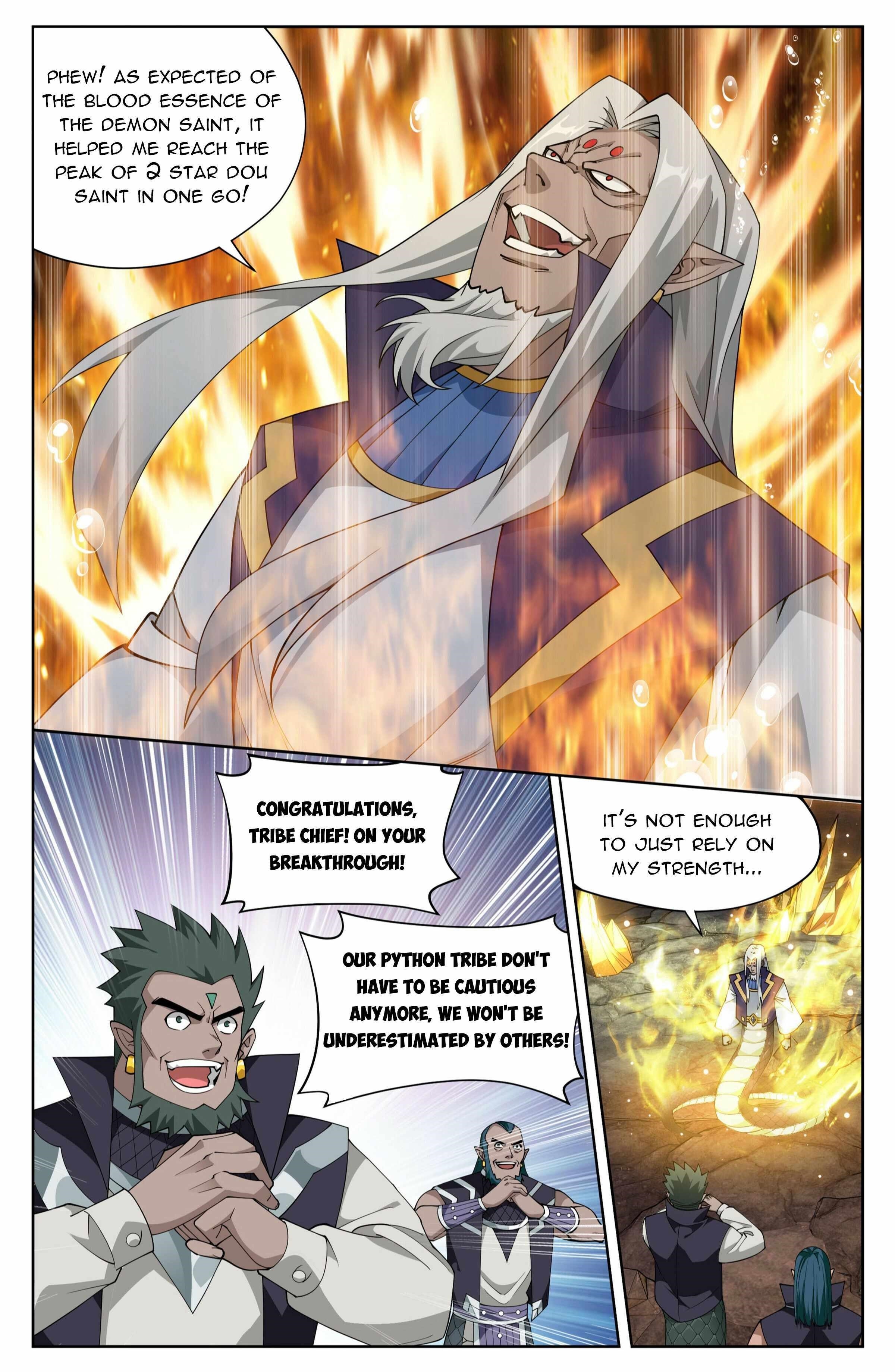 BATTLE THROUGH THE HEAVENS Chapter 395 - Page 3 in English