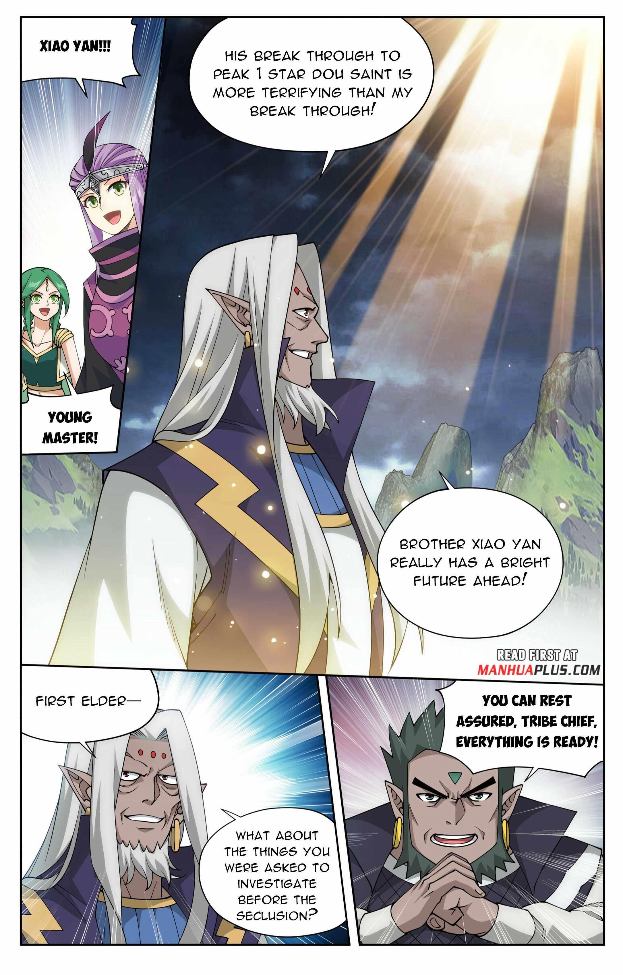BATTLE THROUGH THE HEAVENS Chapter 395 - Page 7 in English