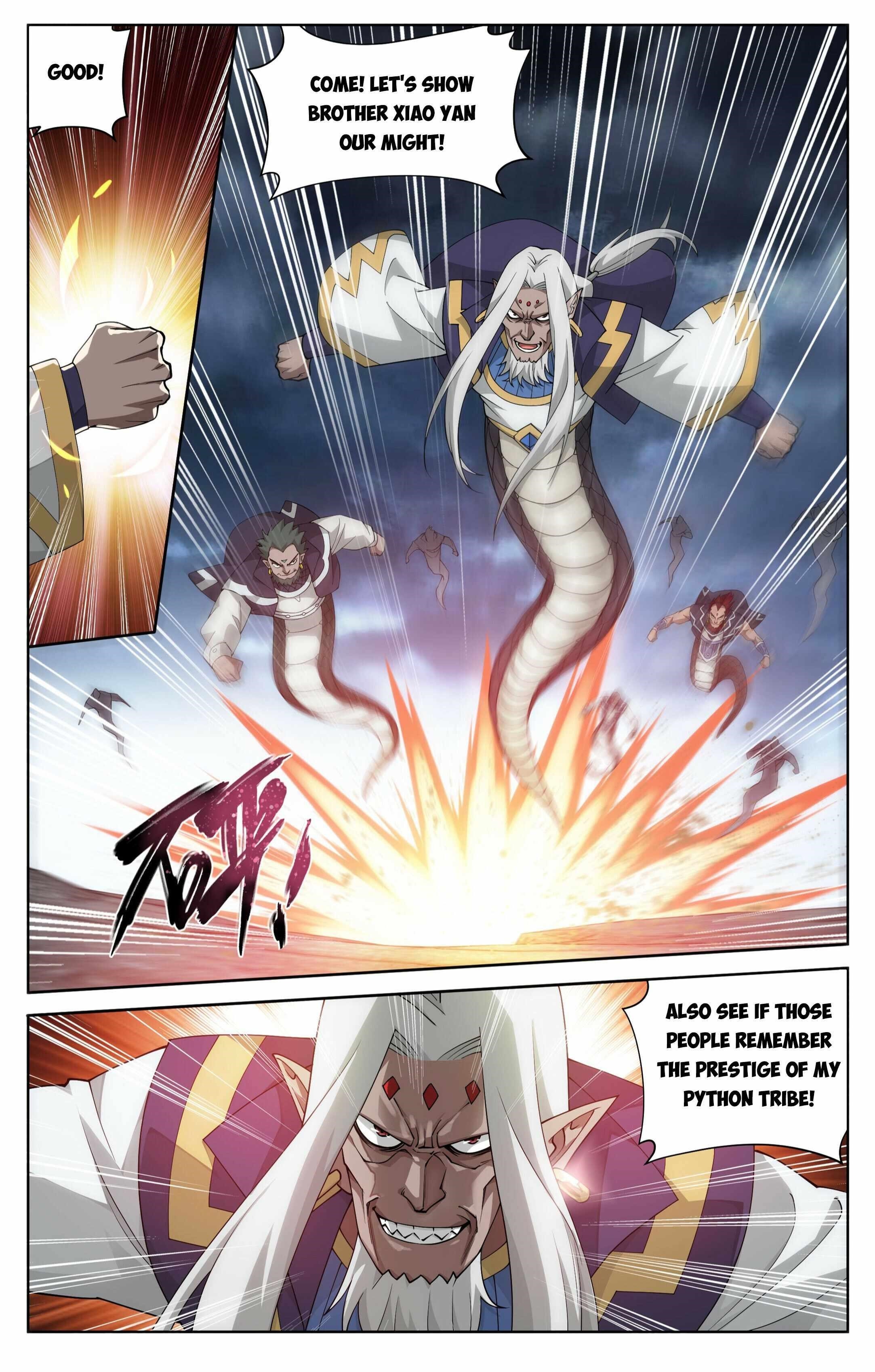BATTLE THROUGH THE HEAVENS Chapter 395 - Page 8 in English