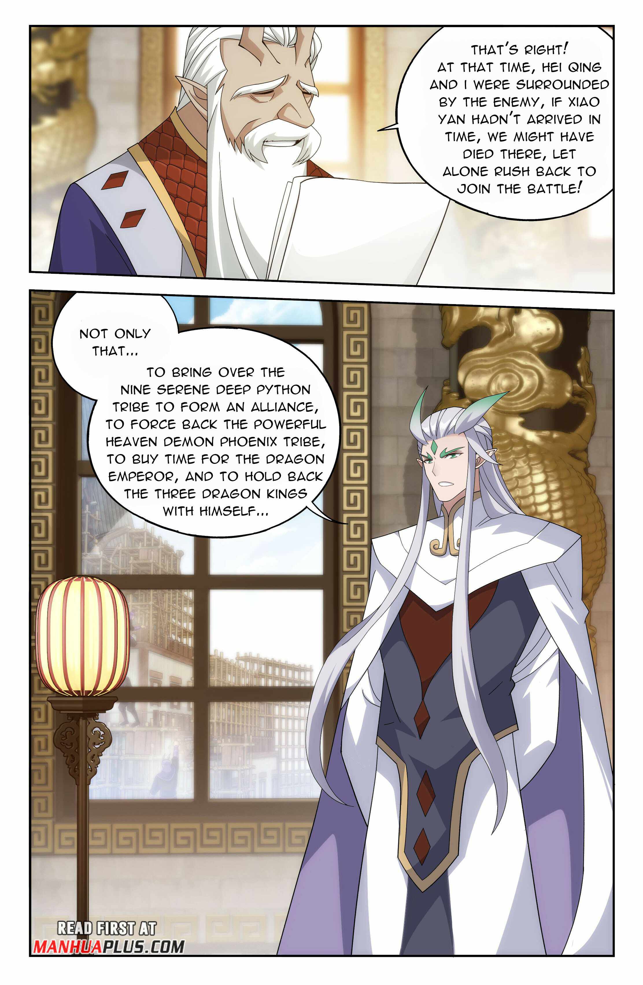 BATTLE THROUGH THE HEAVENS Chapter 404 - Page 6 in English