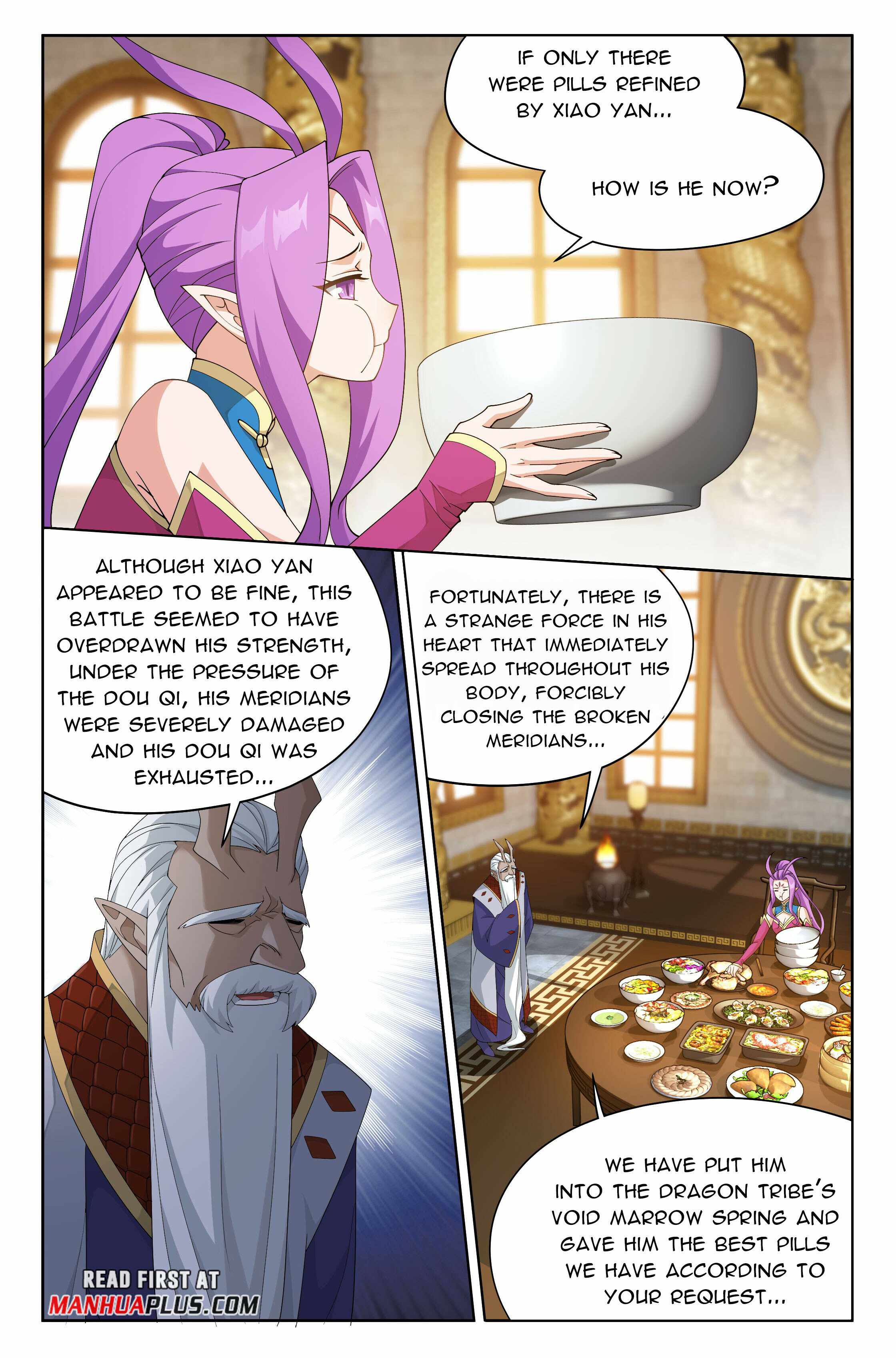 BATTLE THROUGH THE HEAVENS Chapter 404 - Page 8 in English