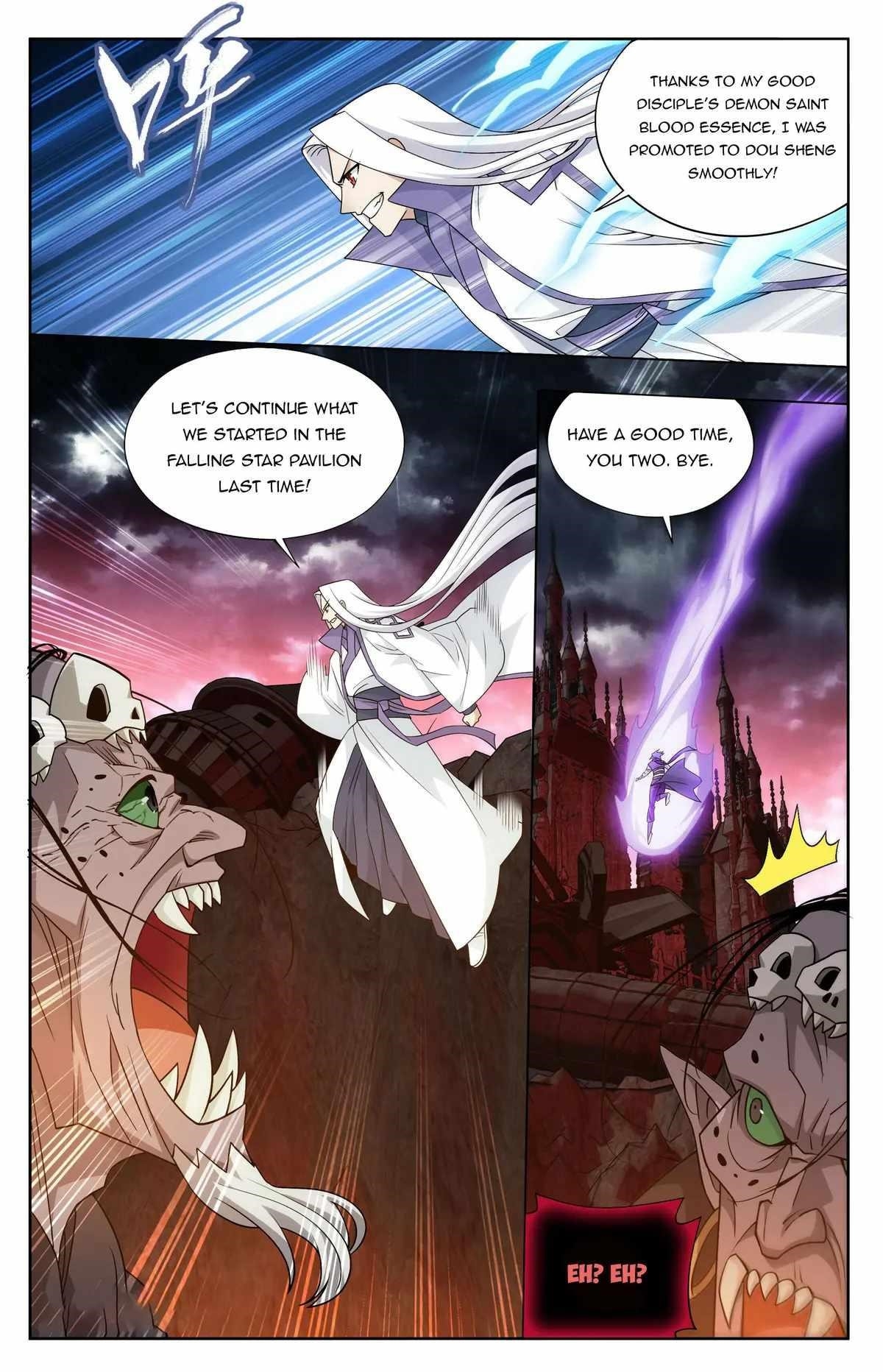 BATTLE THROUGH THE HEAVENS Chapter 407 - Page 8 in English