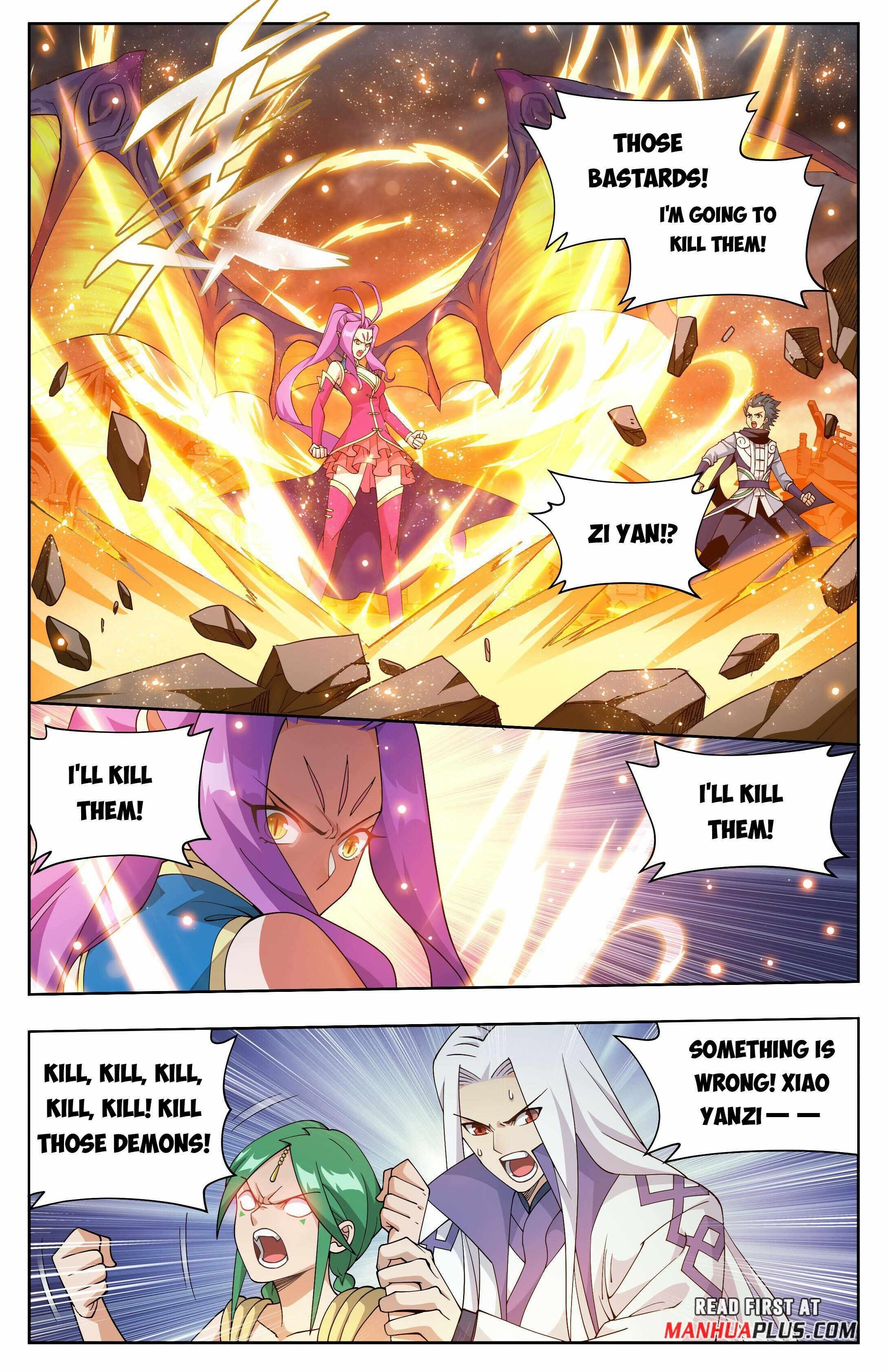 BATTLE THROUGH THE HEAVENS Chapter 410 - Page 3 in English