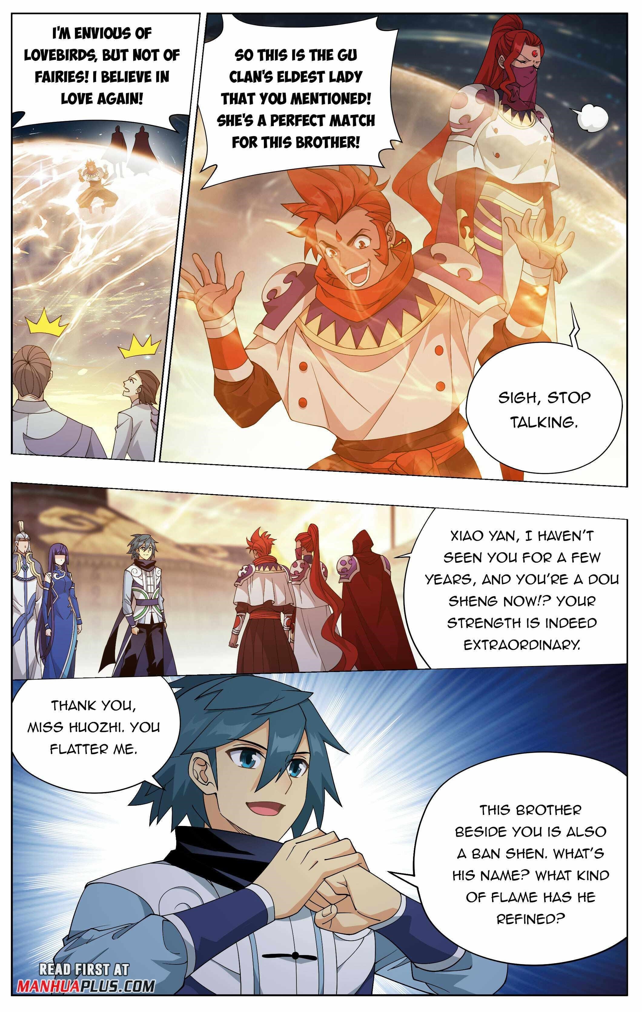 BATTLE THROUGH THE HEAVENS Chapter 415 - Page 15 in English