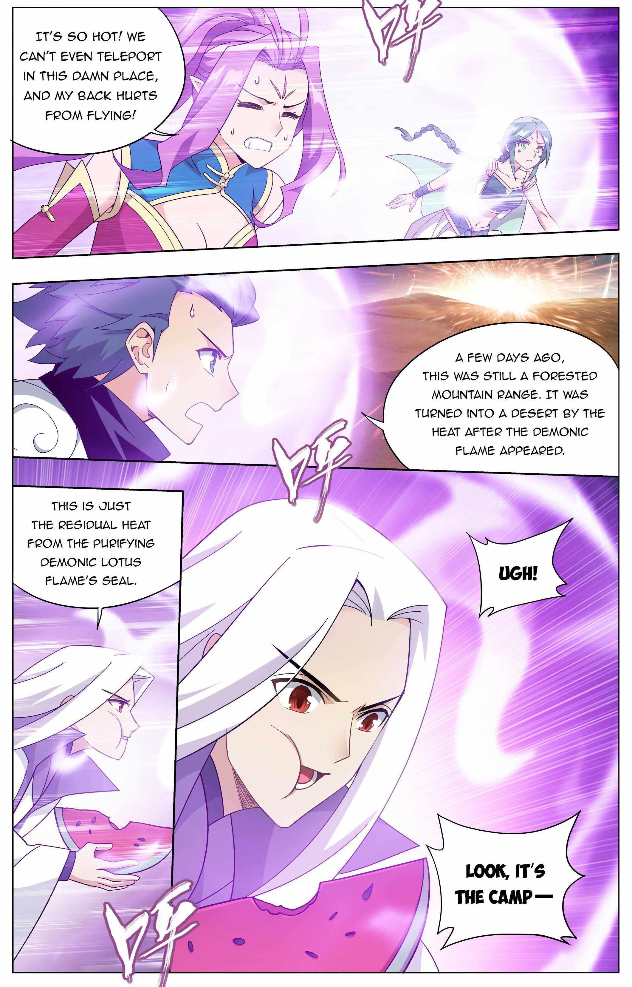 BATTLE THROUGH THE HEAVENS Chapter 415 - Page 6 in English