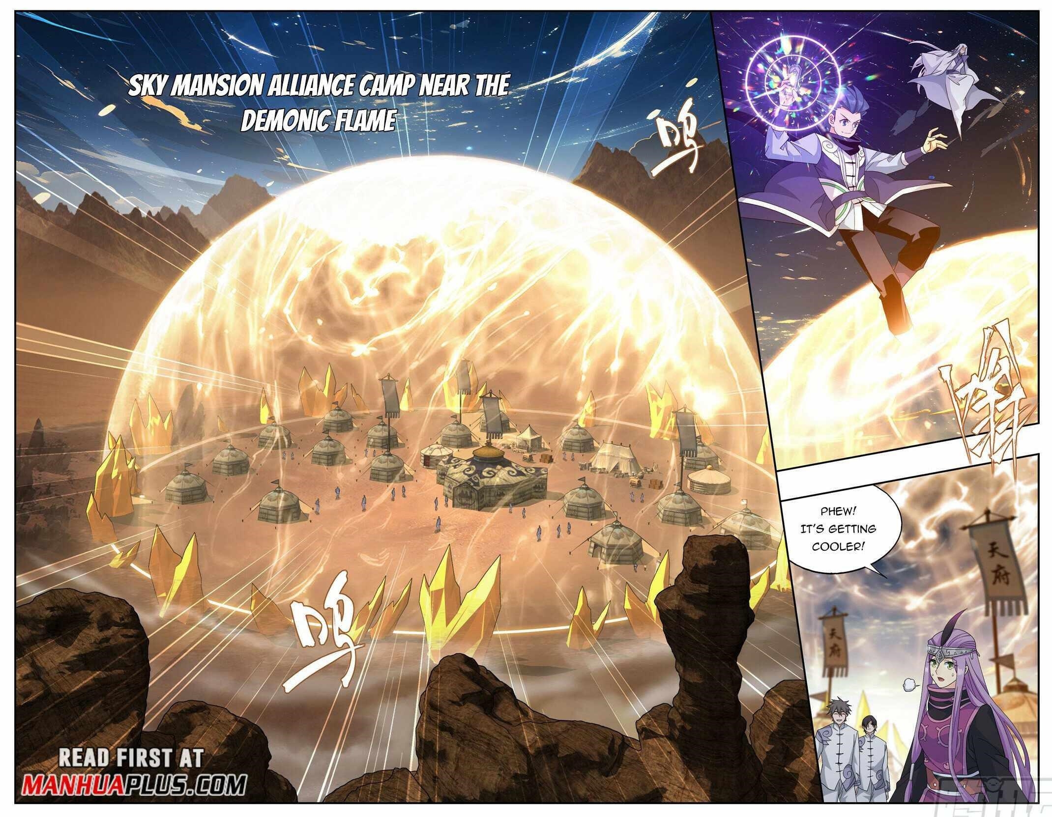 BATTLE THROUGH THE HEAVENS Chapter 415 - Page 7 in English