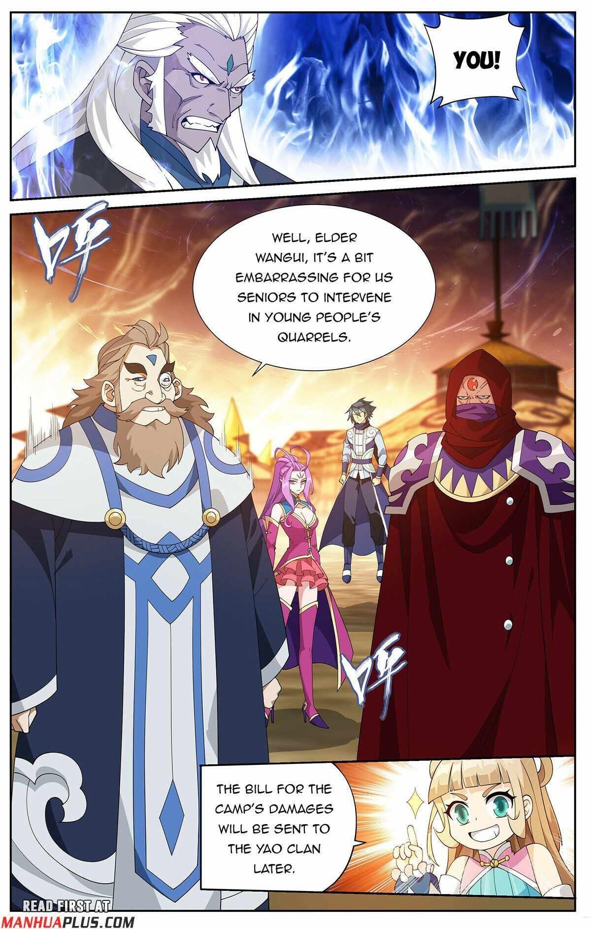 BATTLE THROUGH THE HEAVENS Chapter 416 - Page 18 in English