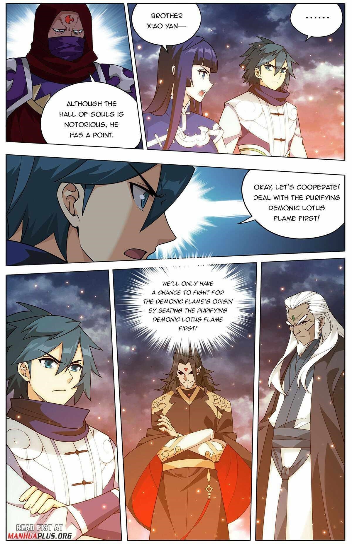 BATTLE THROUGH THE HEAVENS Chapter 421 - Page 13 in English