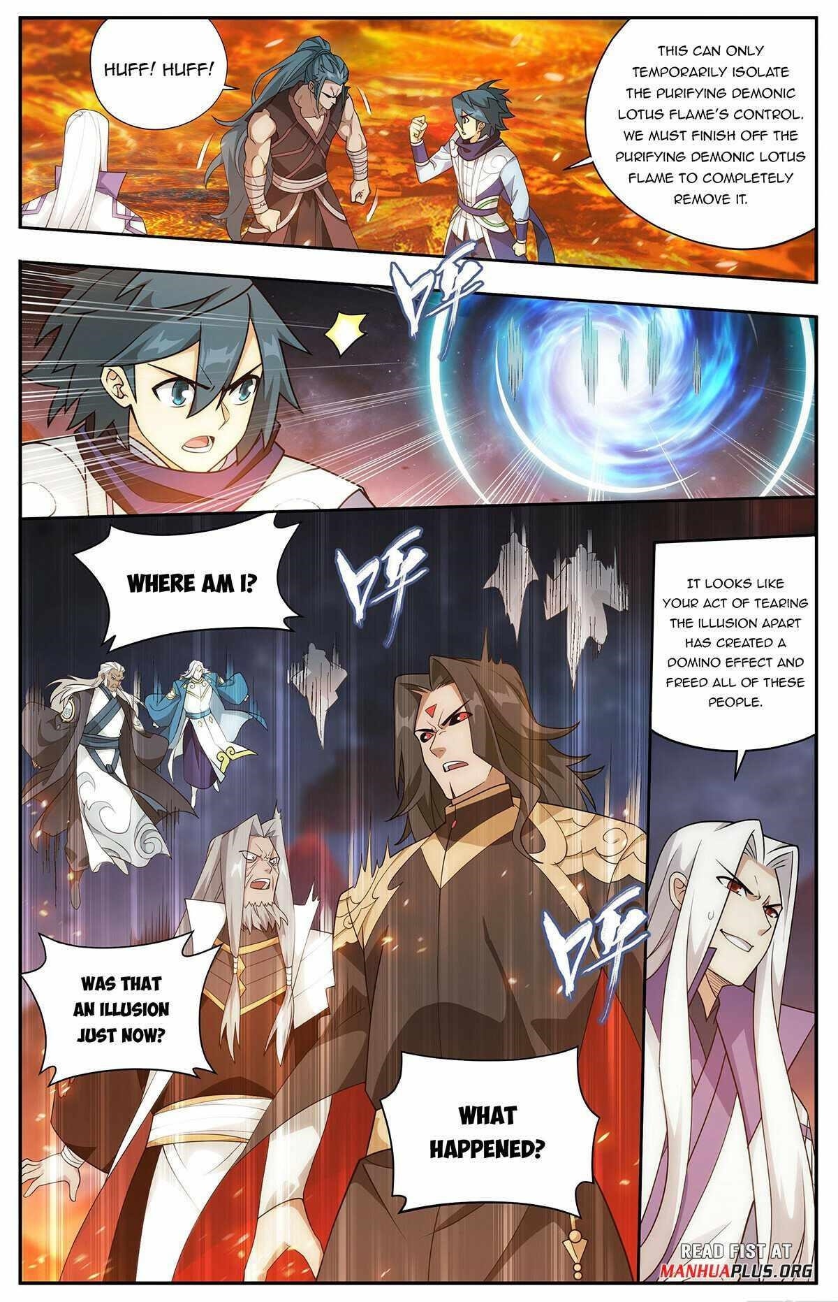 BATTLE THROUGH THE HEAVENS Chapter 421 - Page 7 in English