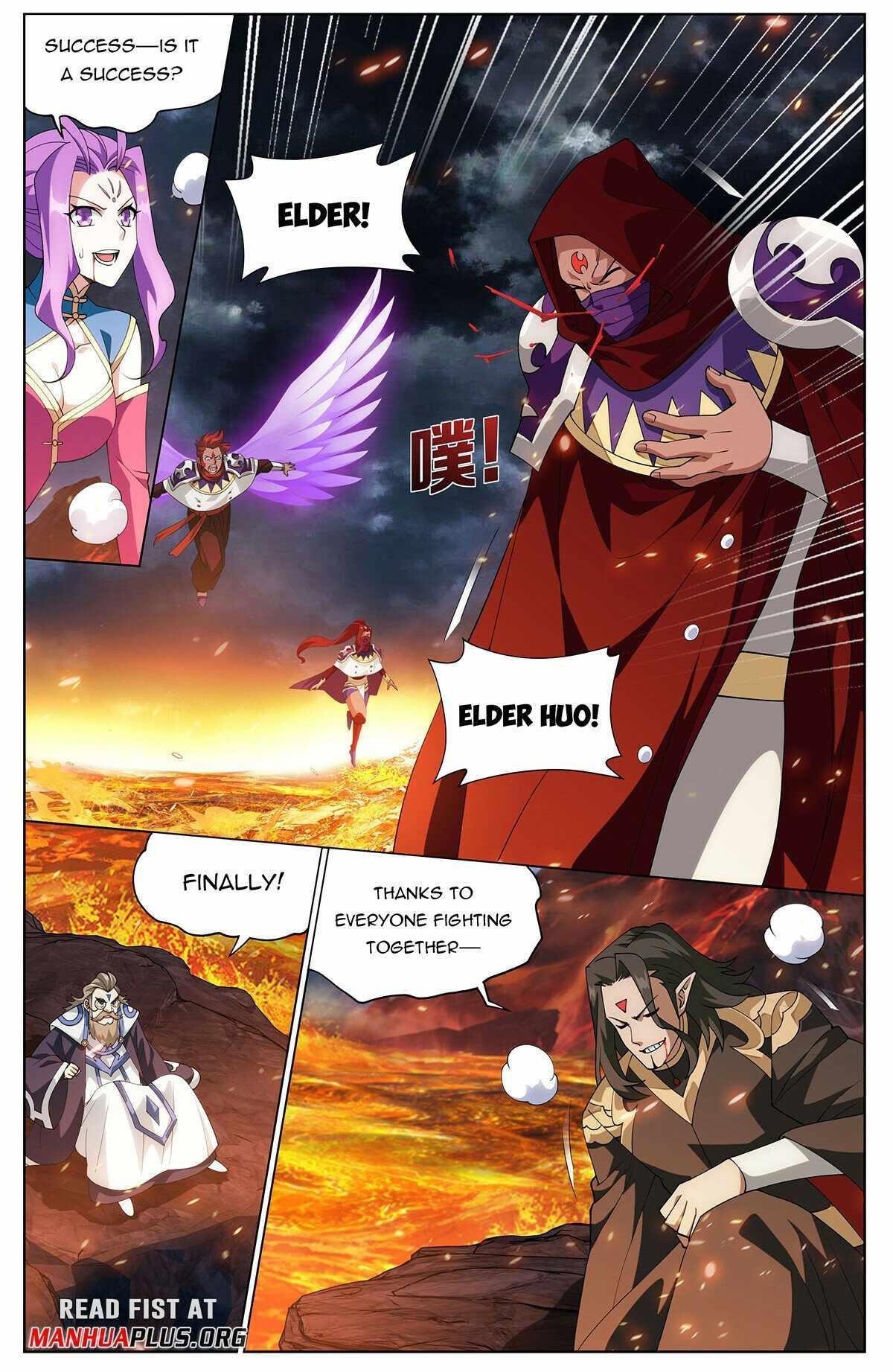 BATTLE THROUGH THE HEAVENS Chapter 423 - Page 9 in English