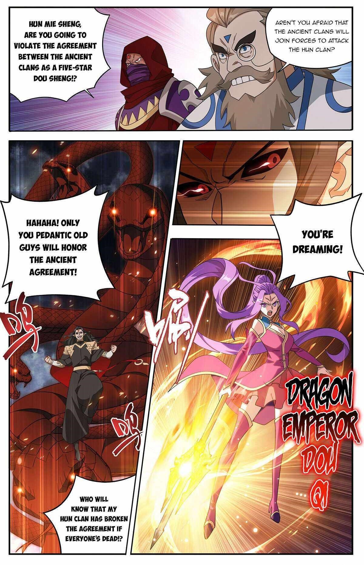 BATTLE THROUGH THE HEAVENS Chapter 424 - Page 12 in English