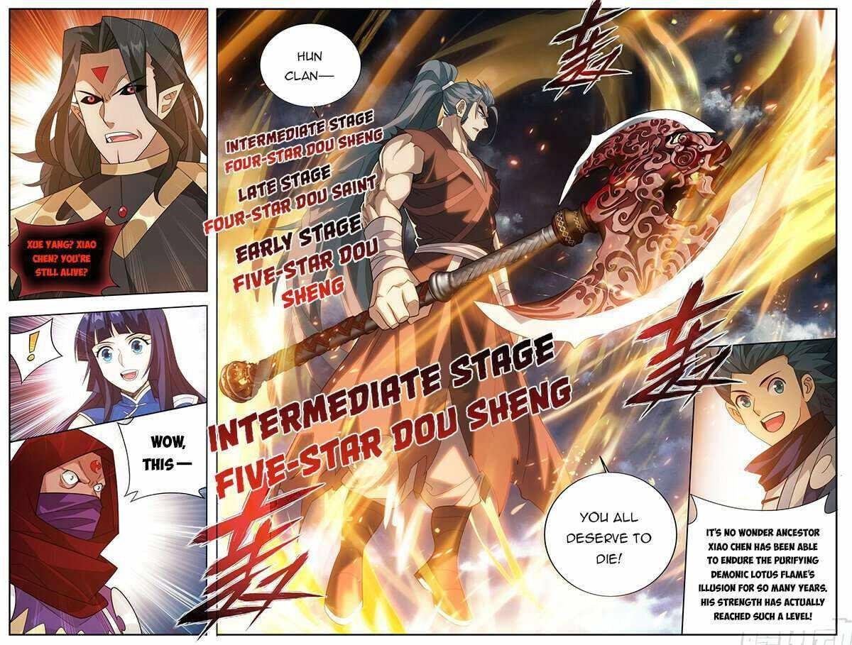 BATTLE THROUGH THE HEAVENS Chapter 424 - Page 16 in English