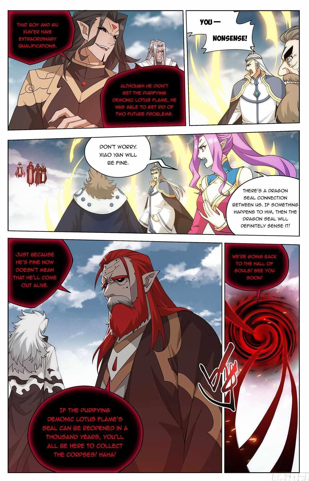 BATTLE THROUGH THE HEAVENS Chapter 427 - Page 4 in English