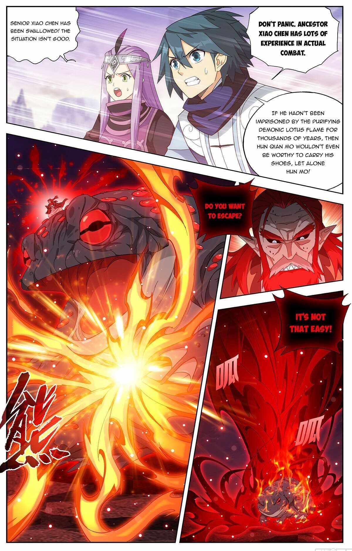 BATTLE THROUGH THE HEAVENS Chapter 429 - Page 15 in English