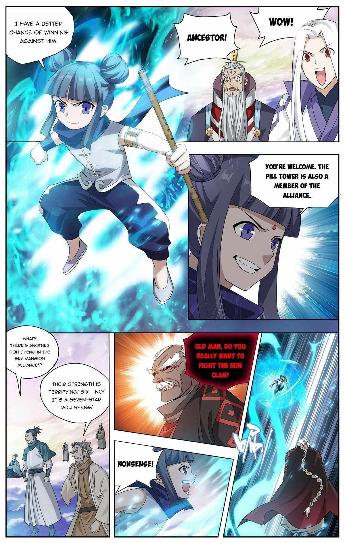 BATTLE THROUGH THE HEAVENS Chapter 429 - Page 8 in English