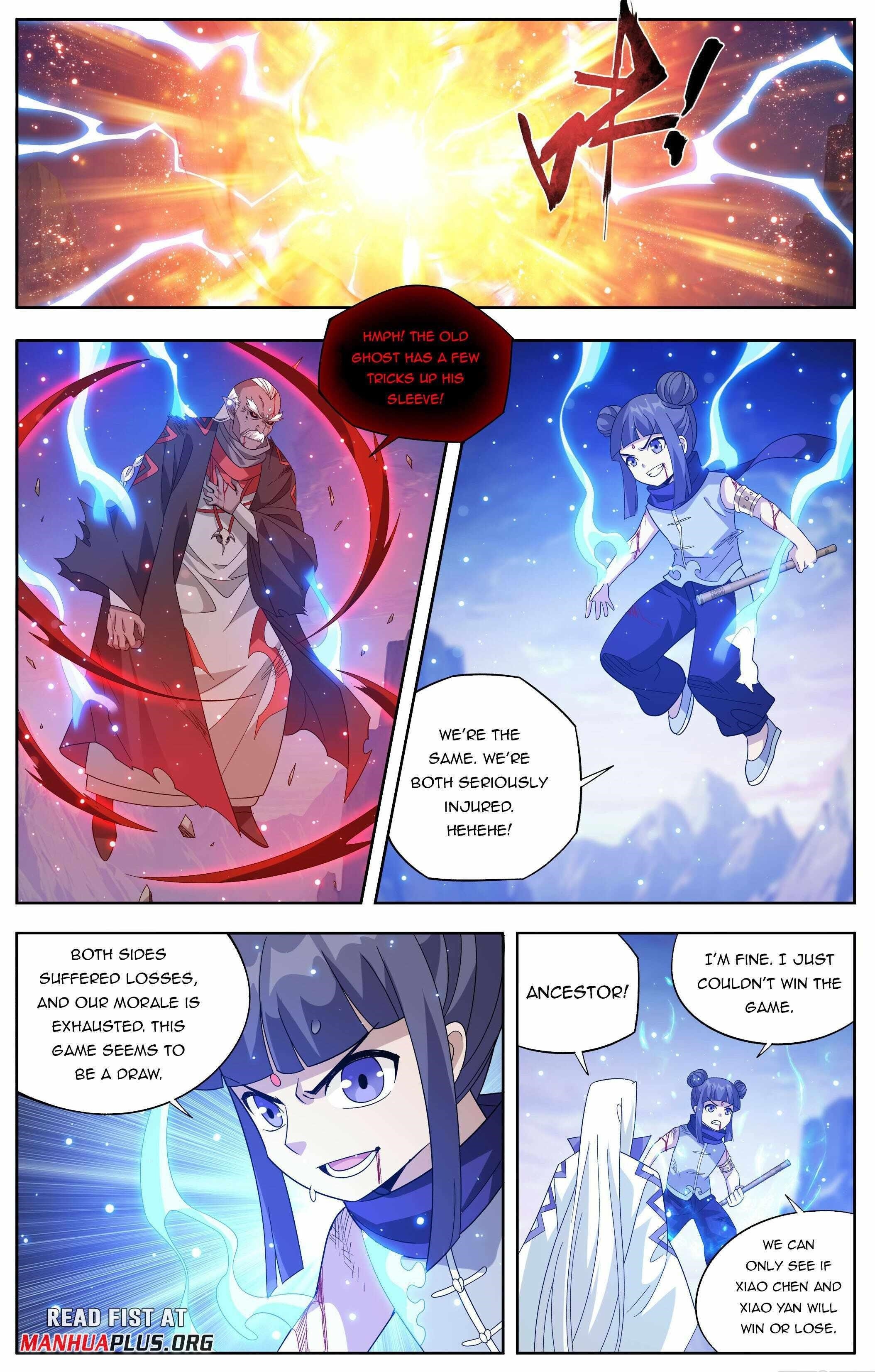 BATTLE THROUGH THE HEAVENS Chapter 430 - Page 8 in English
