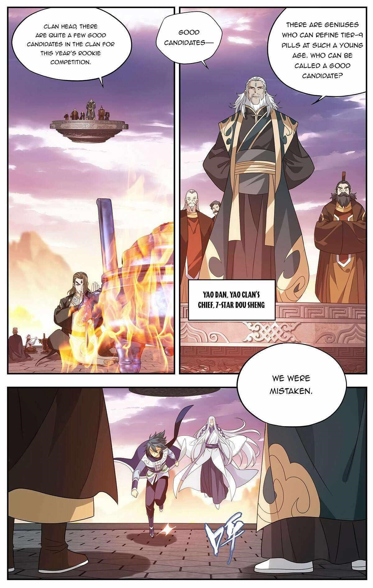 BATTLE THROUGH THE HEAVENS Chapter 436 - Page 12 in English