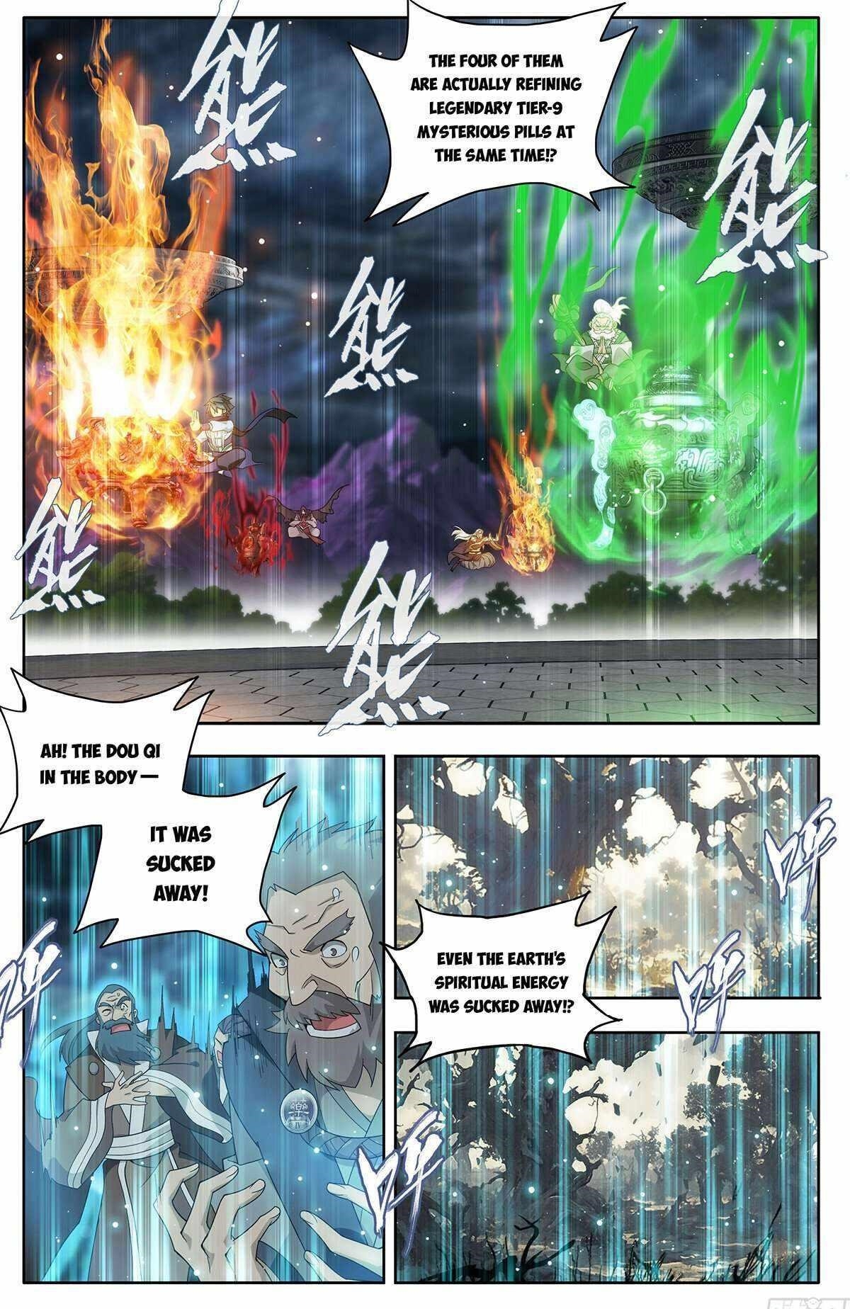 BATTLE THROUGH THE HEAVENS Chapter 437 - Page 9 in English
