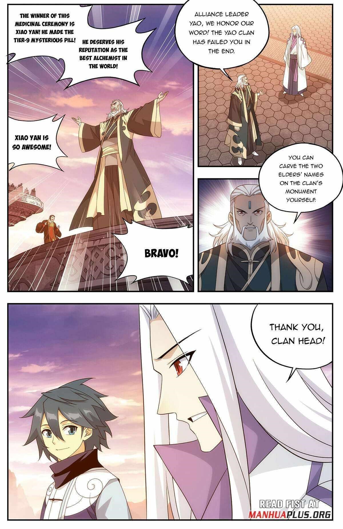 BATTLE THROUGH THE HEAVENS Chapter 438 - Page 4 in English
