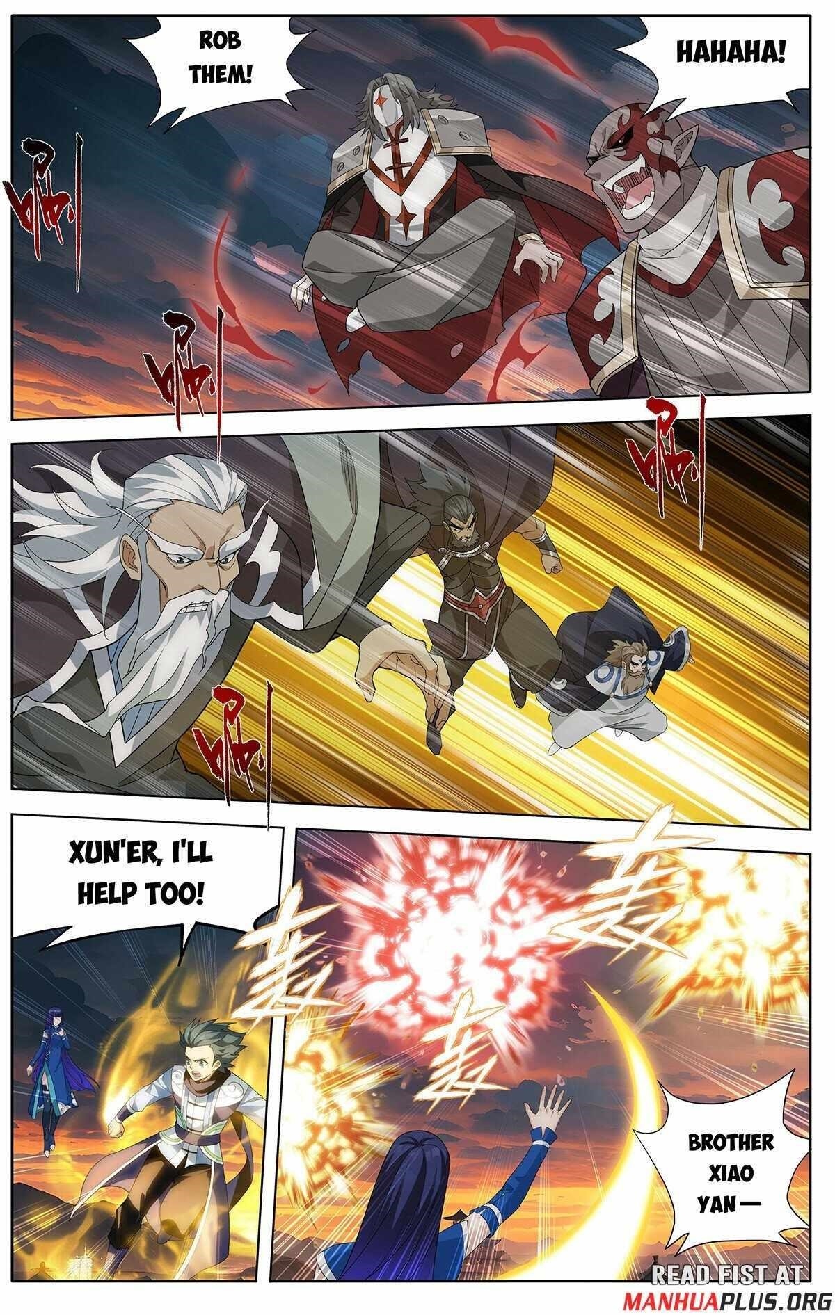 BATTLE THROUGH THE HEAVENS Chapter 442 - Page 17 in English