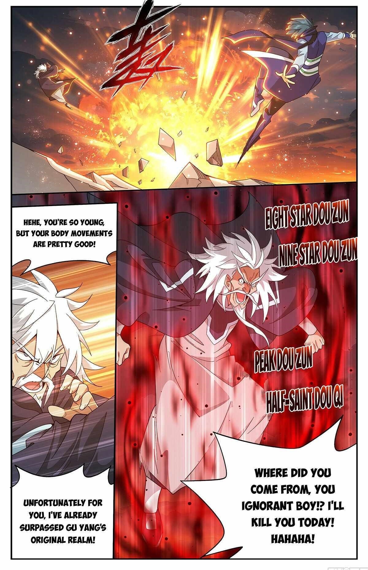 BATTLE THROUGH THE HEAVENS Chapter 442 - Page 3 in English