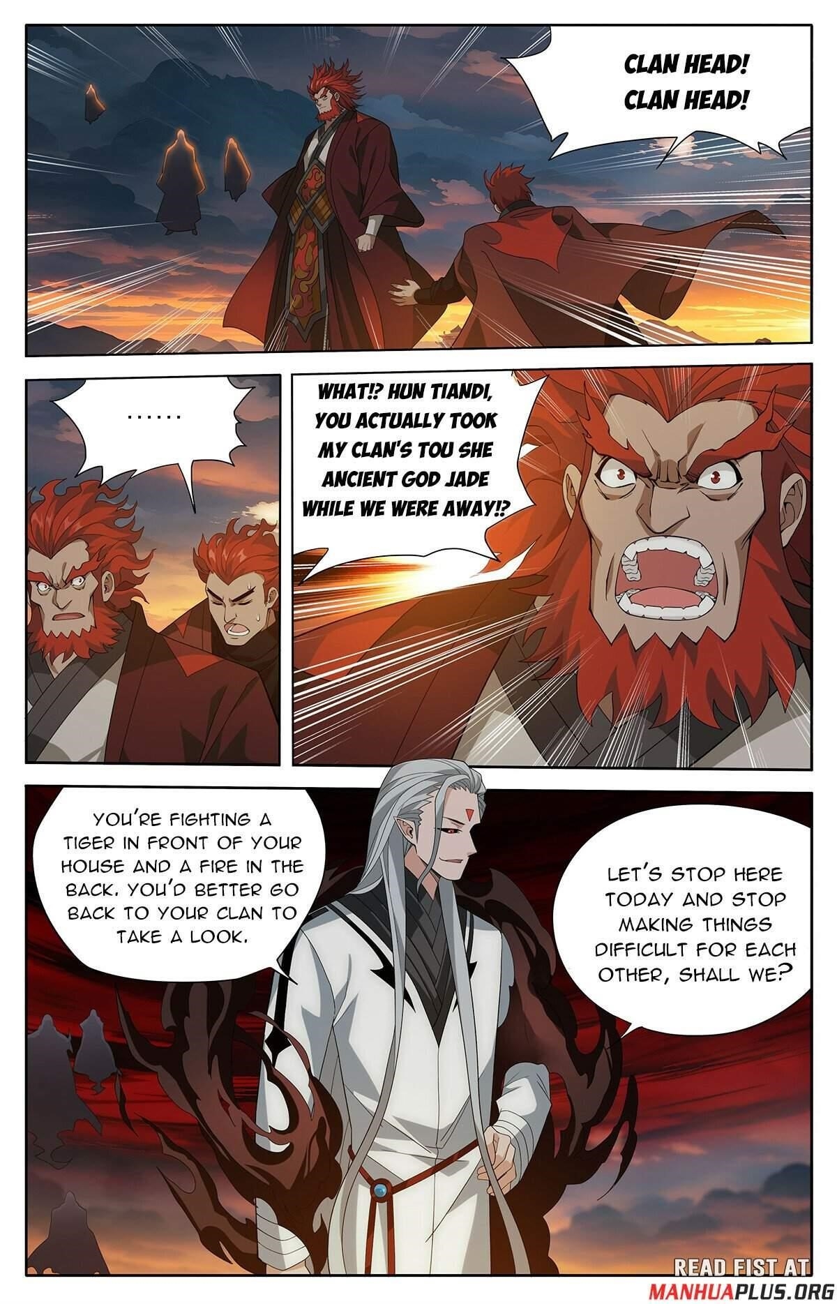 BATTLE THROUGH THE HEAVENS Chapter 443 - Page 5 in English