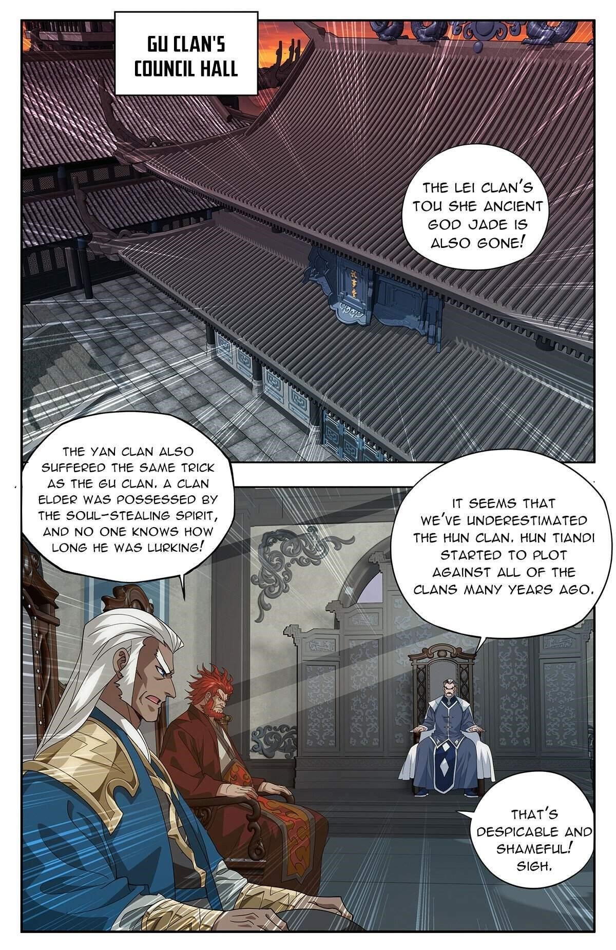 BATTLE THROUGH THE HEAVENS Chapter 443 - Page 8 in English