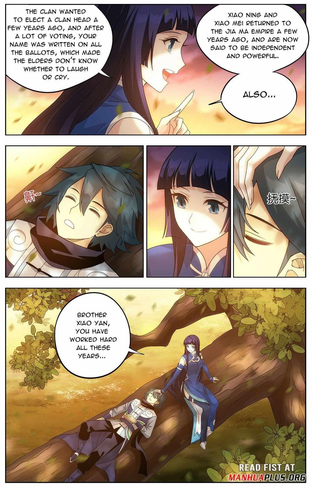 BATTLE THROUGH THE HEAVENS Chapter 458 - Page 5 in English