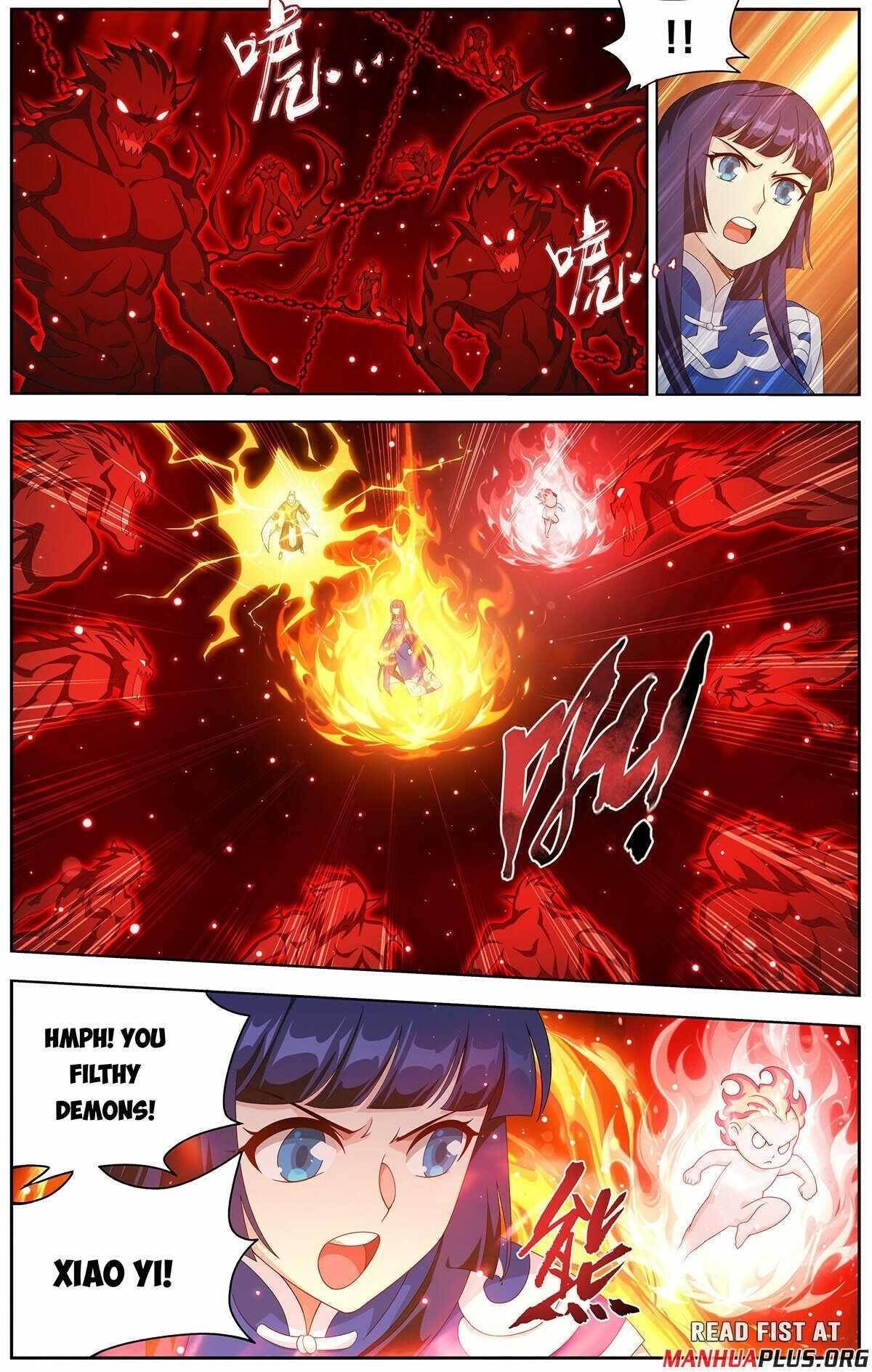 BATTLE THROUGH THE HEAVENS Chapter 480 - Page 4 in English