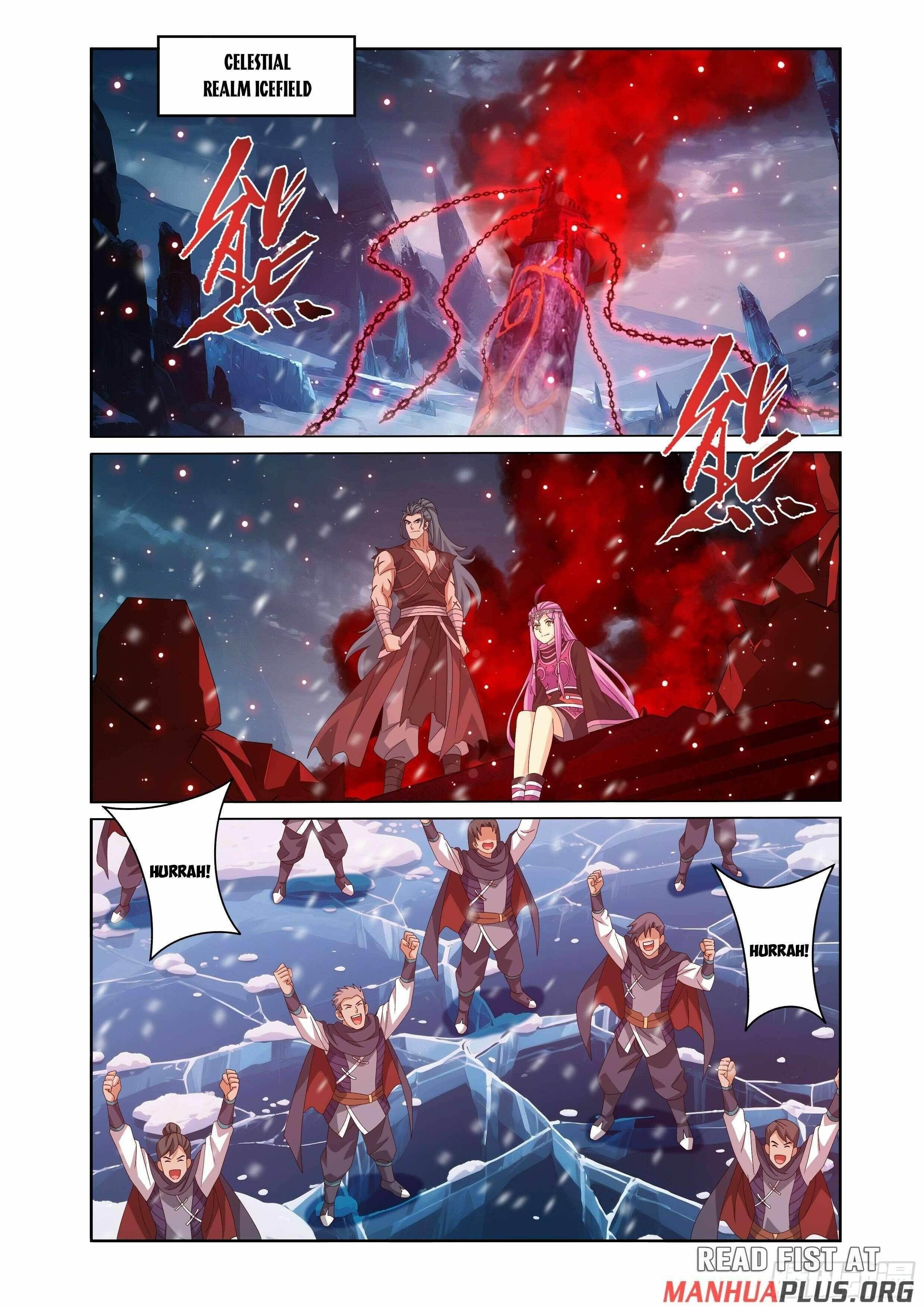 BATTLE THROUGH THE HEAVENS Chapter 486 - Page 10 in English