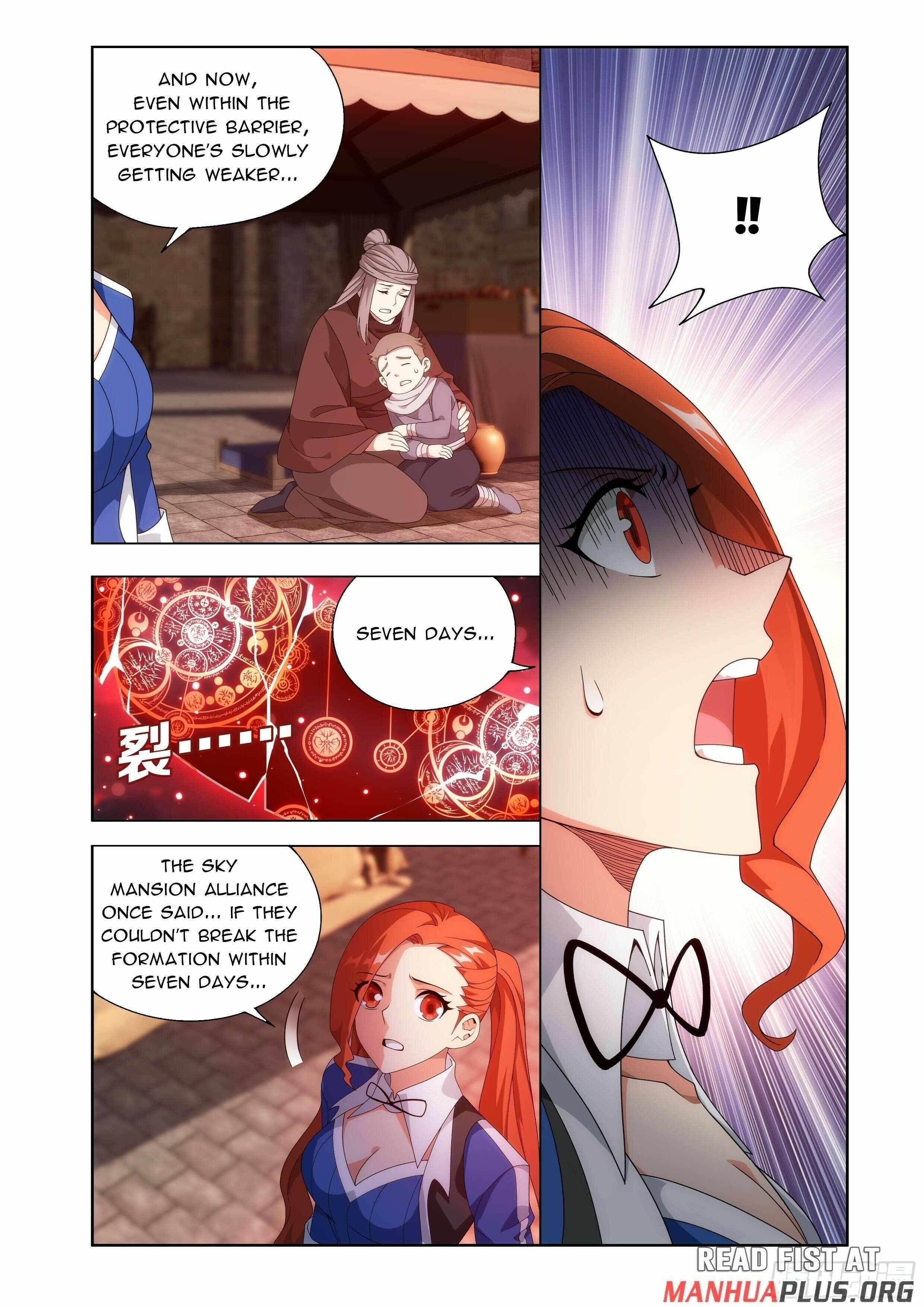 BATTLE THROUGH THE HEAVENS Chapter 486 - Page 3 in English