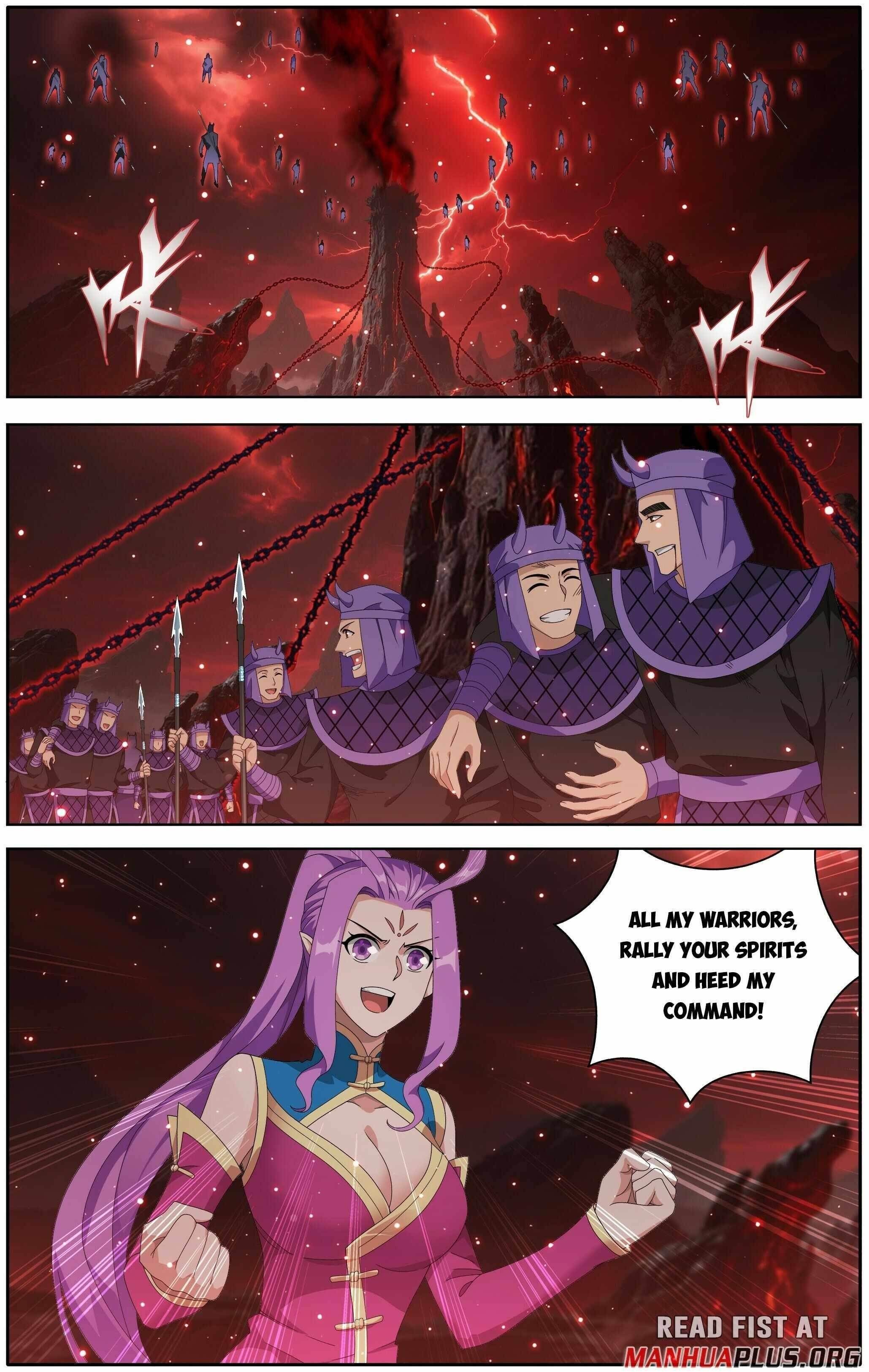 BATTLE THROUGH THE HEAVENS Chapter 487 - Page 8 in English