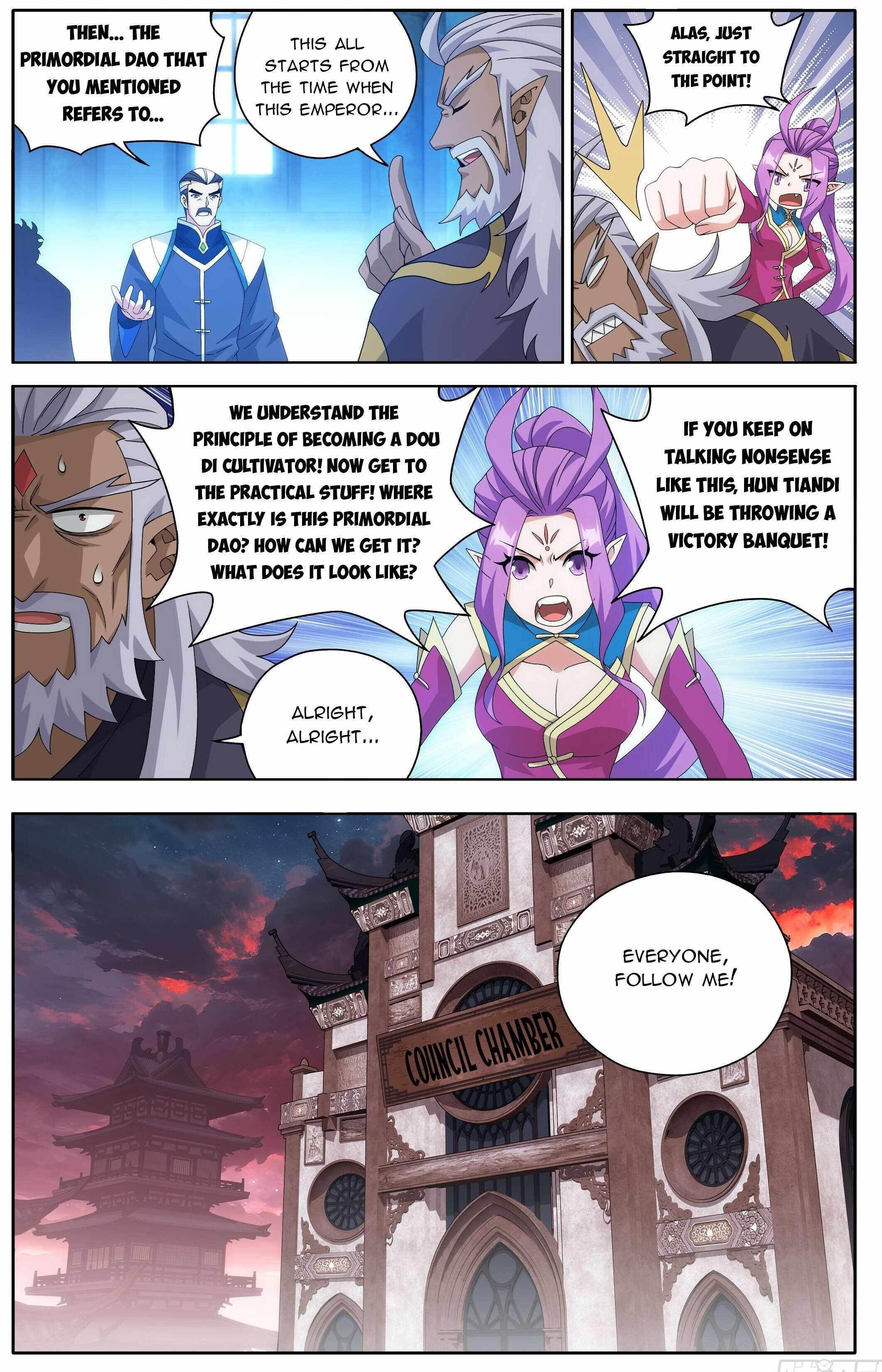 BATTLE THROUGH THE HEAVENS Chapter 489 - Page 3 in English