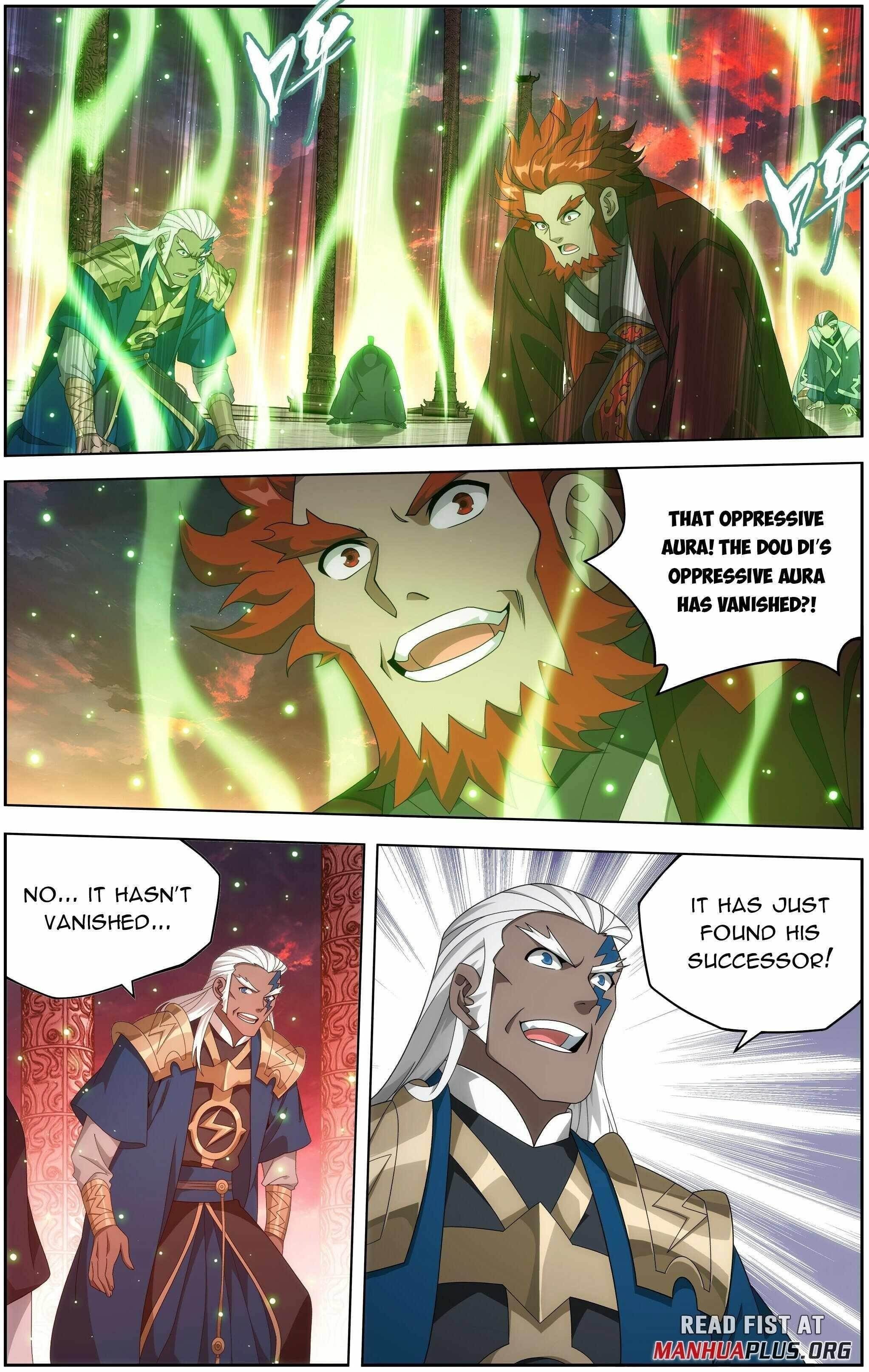 BATTLE THROUGH THE HEAVENS Chapter 491 - Page 4 in English